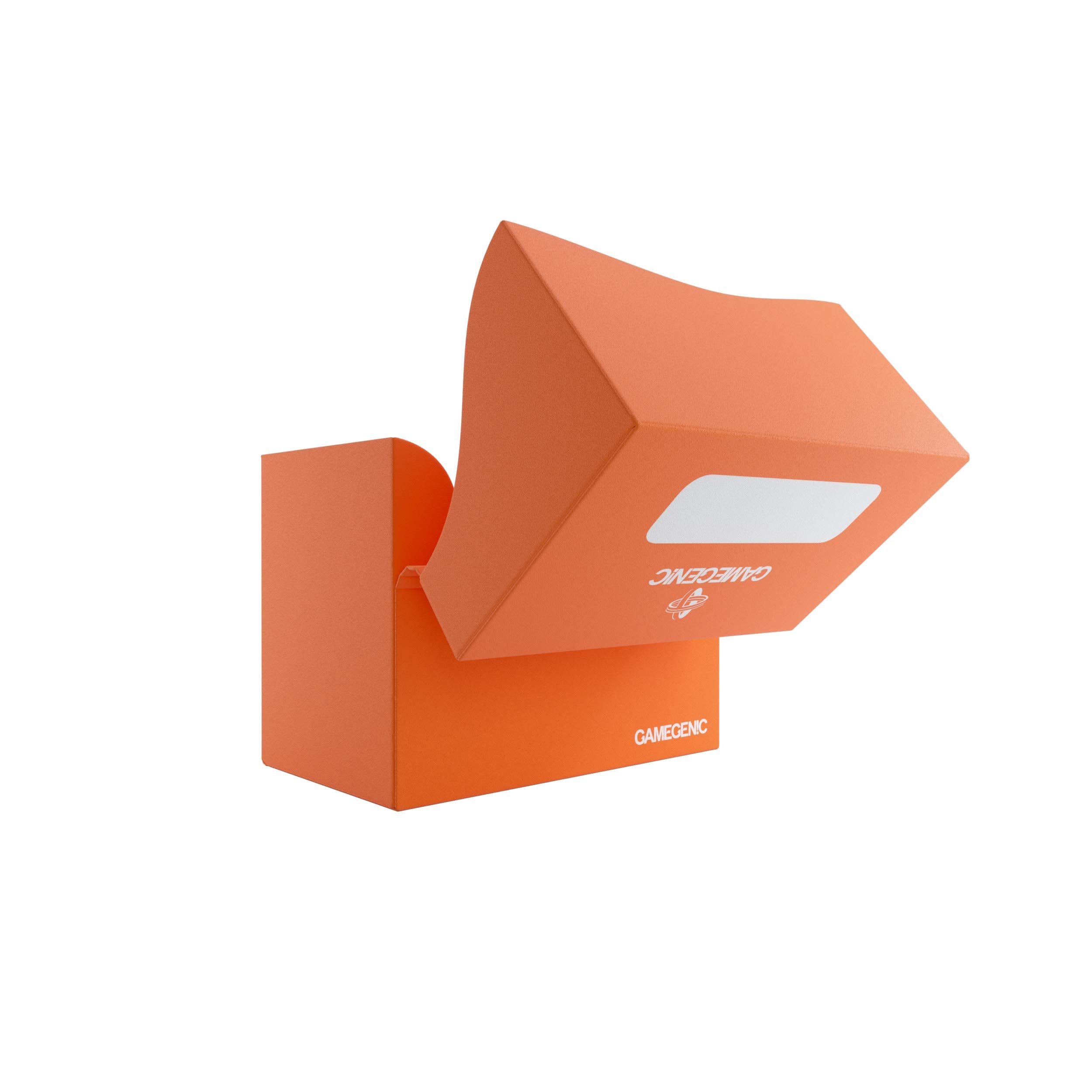 Gamegenic 80-Card Side Holder - Holds 80 Double-Sleeved Cards, Orange 6