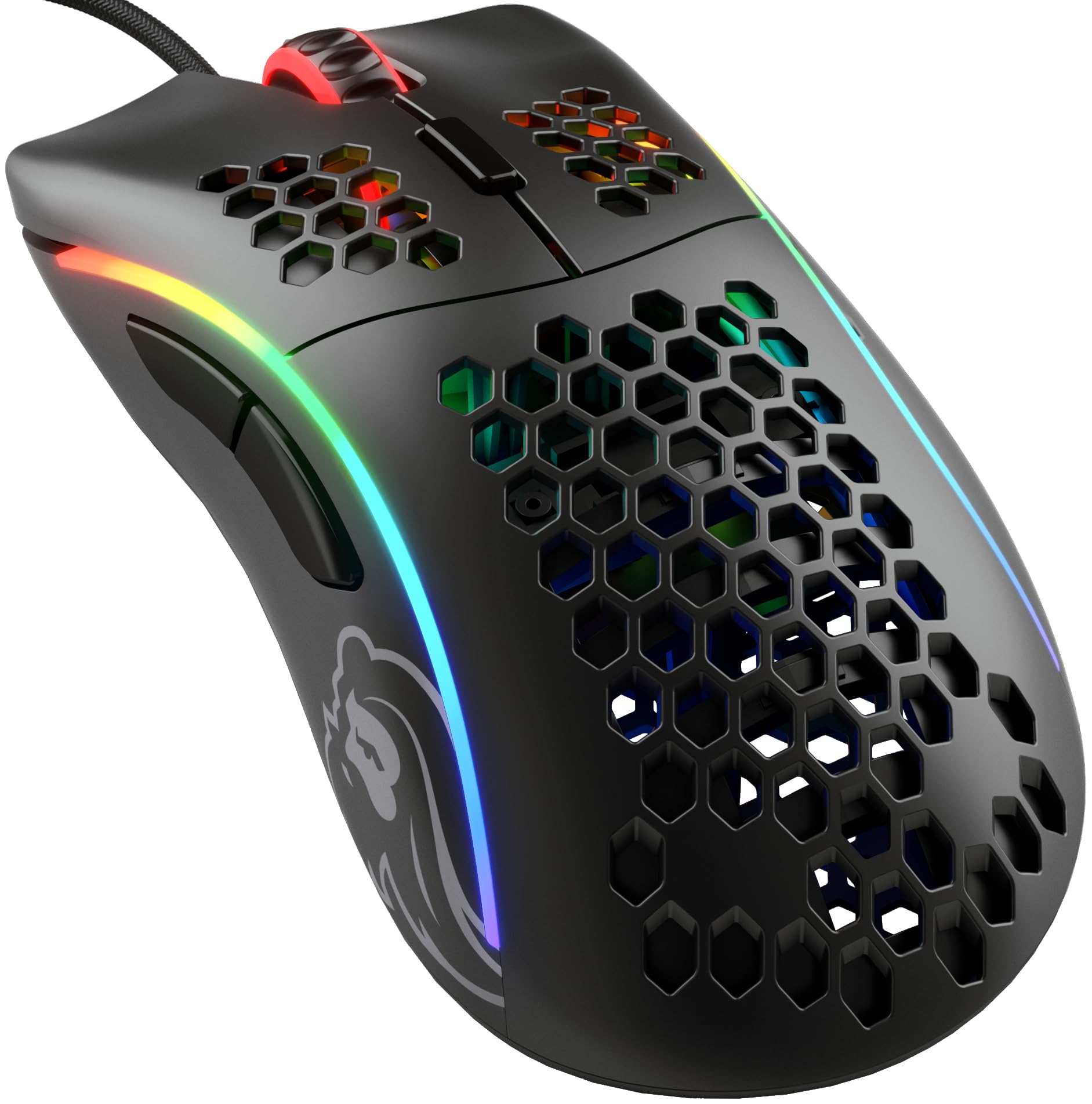 Glorious PC Gaming Race Model D Gaming Mouse - Matte Black, Ergonomic Lightweight Design for PC Gaming 4