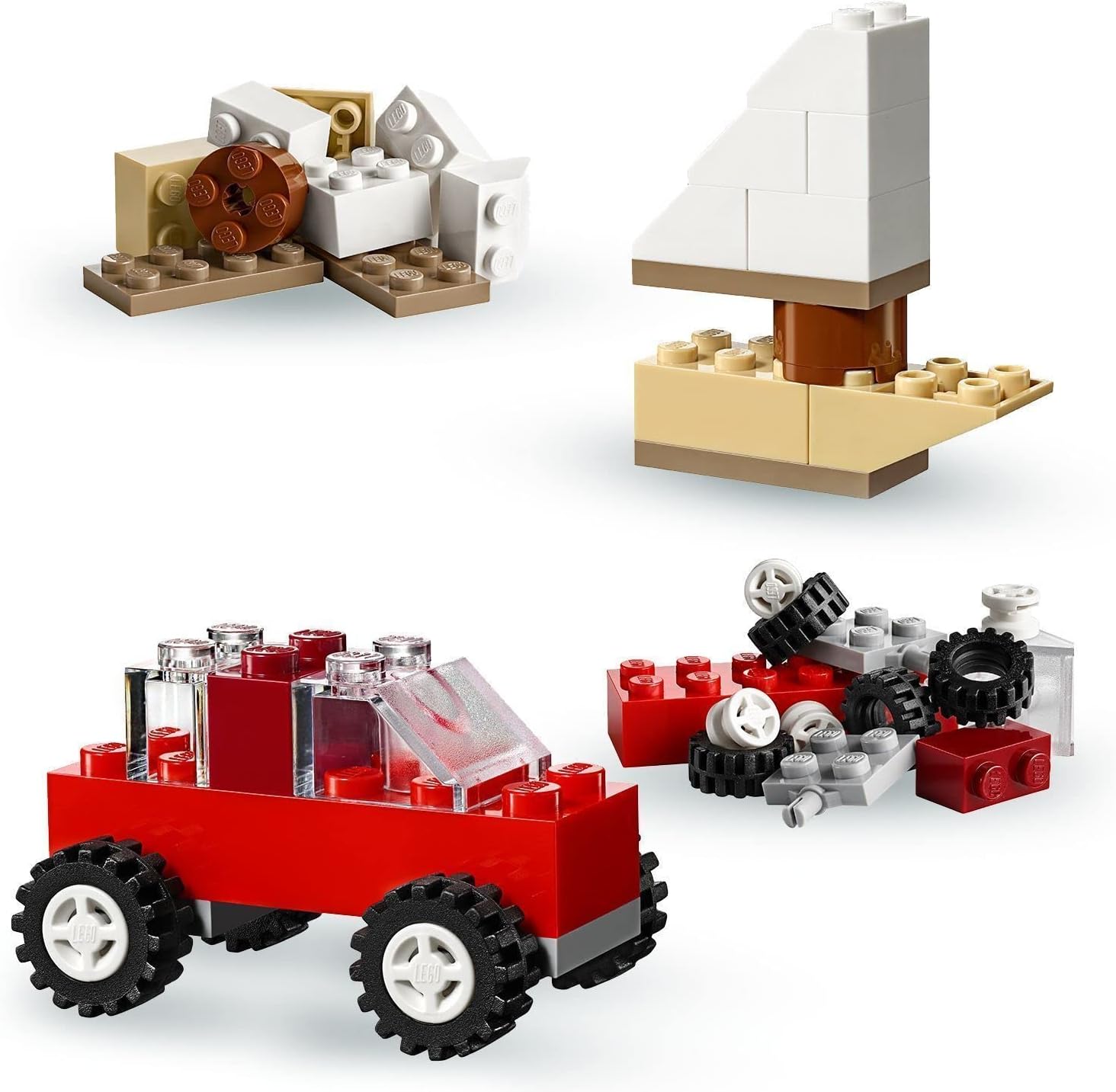 LEGO Classic Kreativ-Koffer 10713 – Tragbares Bauset für Kinder ab 4 Jahren 10