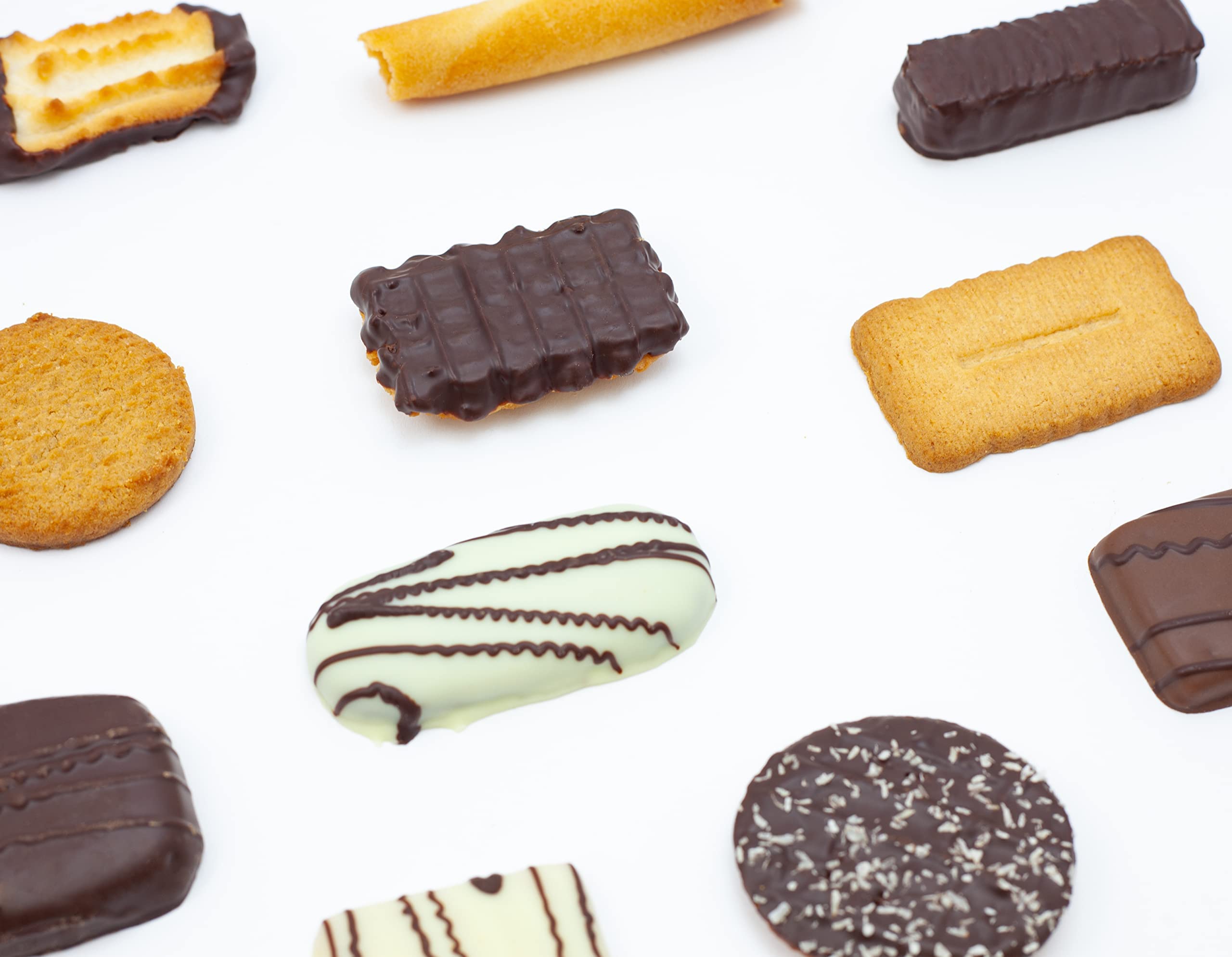 The Silver Crane Co. - Belgian Biscuits Tin Christmas Gift Set with Assorted Chocolates 4