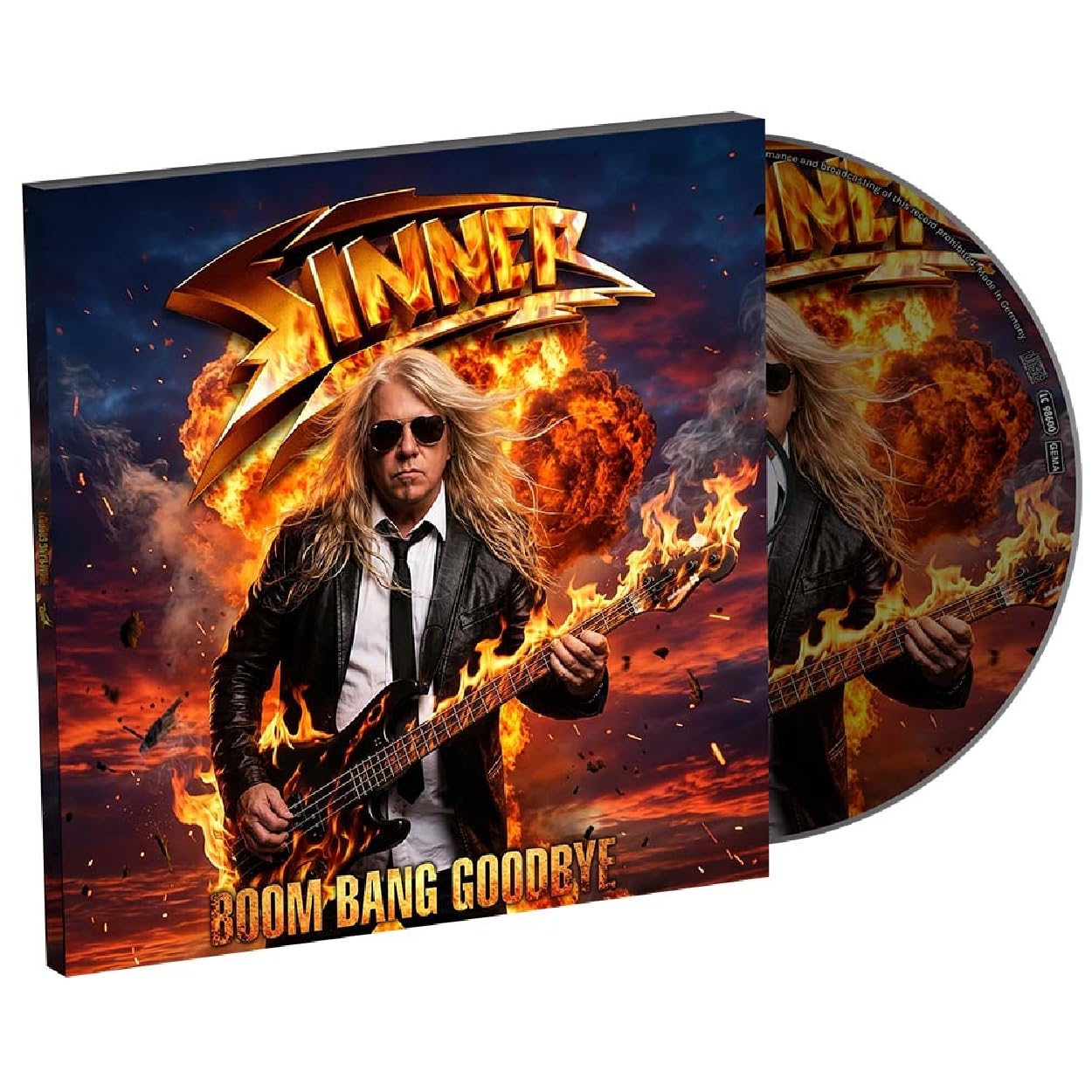 SINNER - BOOM BANG GOODBYE [CD]