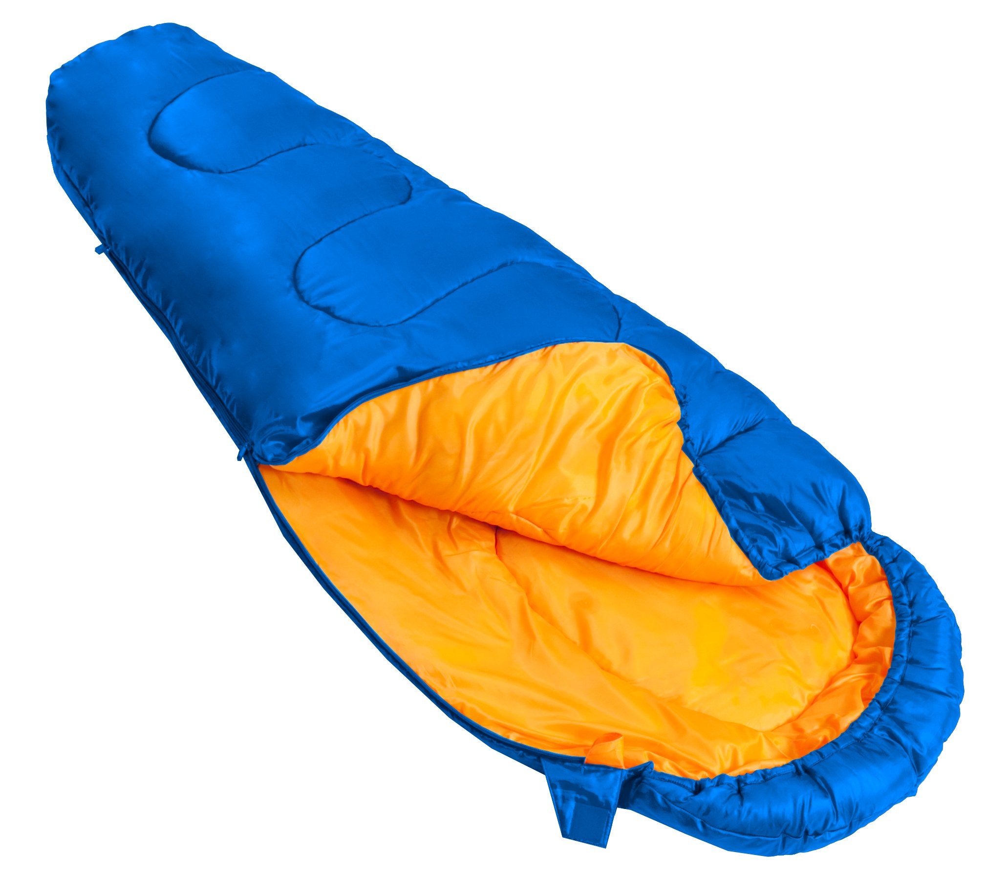 Vango Saturn Kids' Sleeping Bag - Atlantic Blue | 2 Season | 170 x 70 cm 2