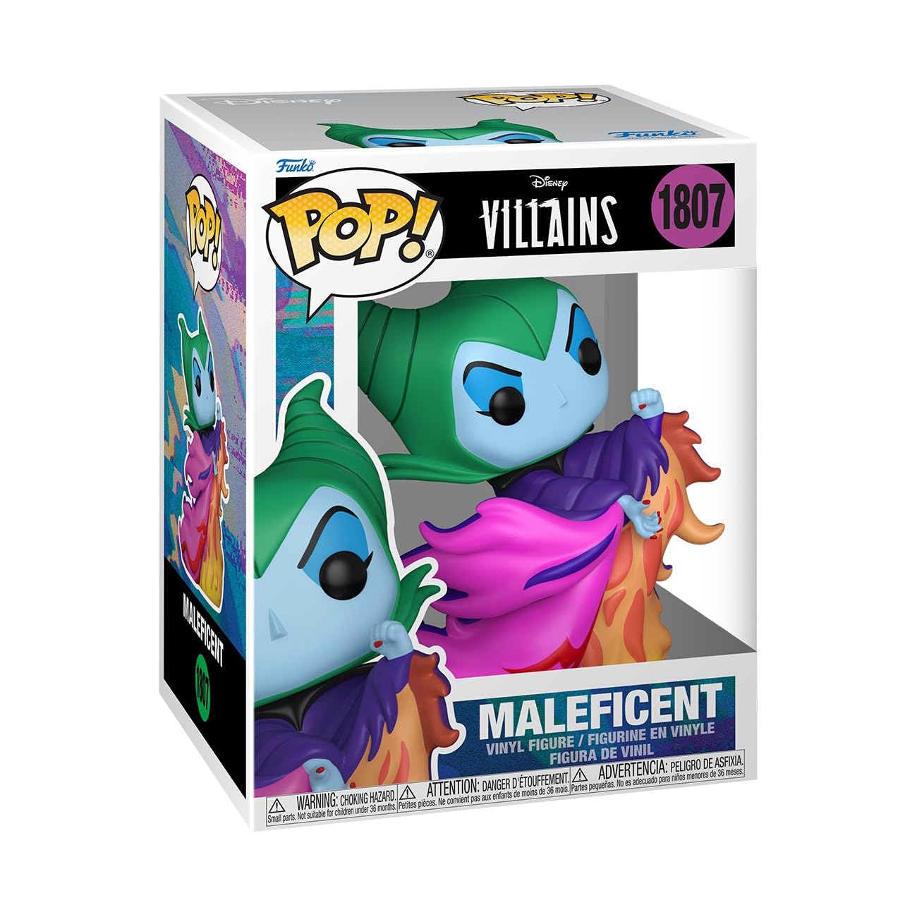 Funko Disney Sleeping Beauty Maleficent Ombre Chibi Character Figure - 3.75 Inch Vinyl 1