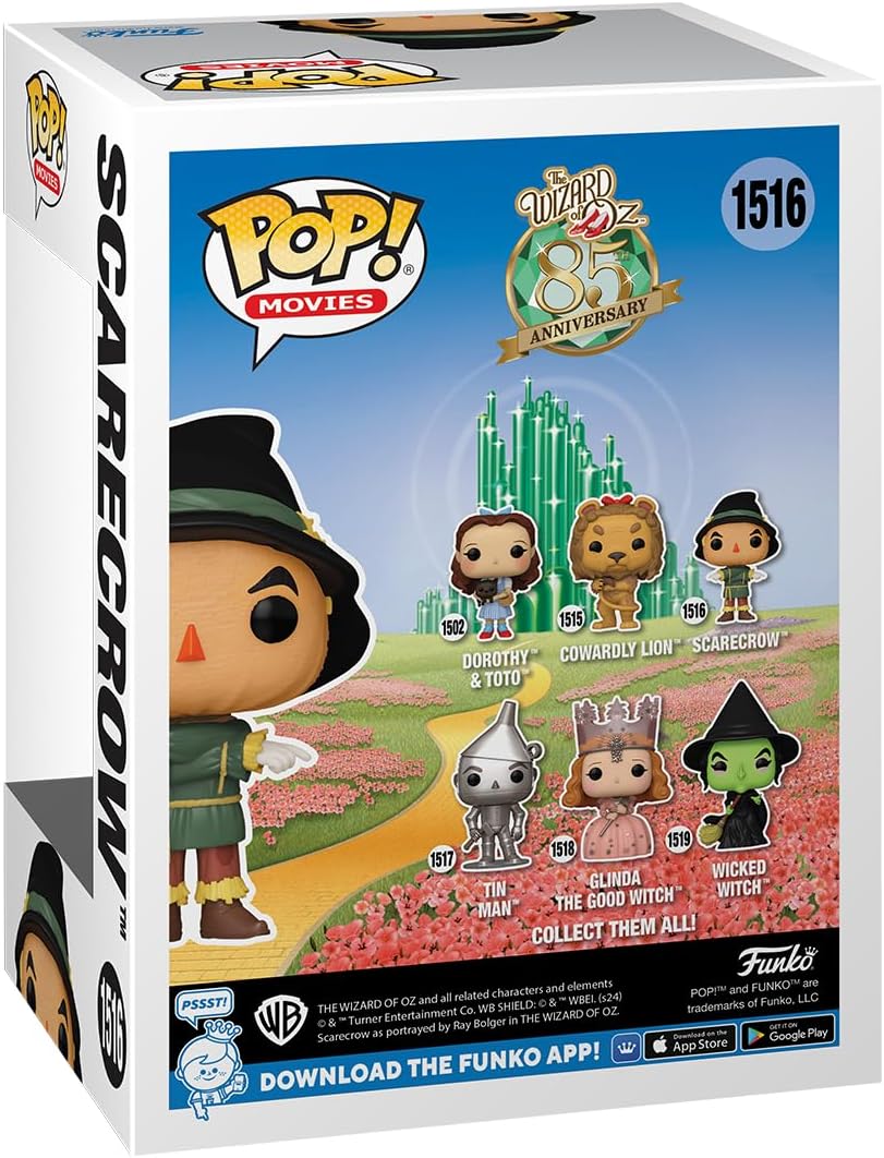 Funko Pop! Movies The Wizard of Oz - The Scarecrow Vinyl Figure (75975)