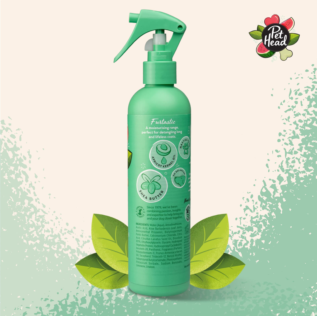 Pet Head Furtastic Dog Spray - 300 ml, Watermelon, Knot Detangler