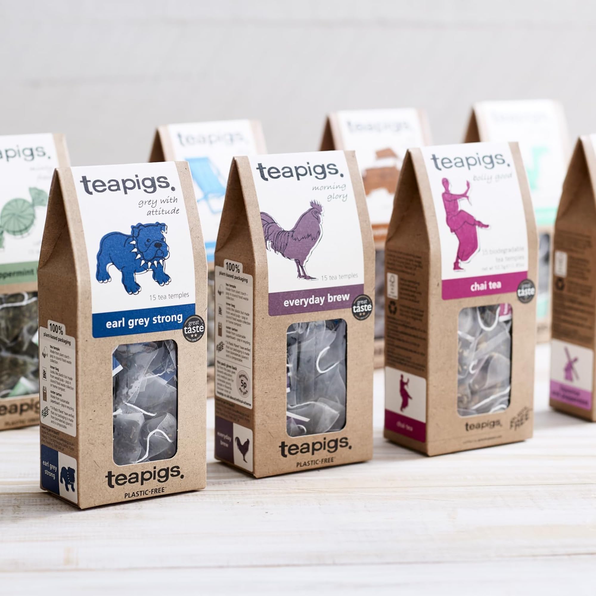 Teapigs Peppermint Herbal Tea Made With Whole Leaves - 15 Tea Temples 13