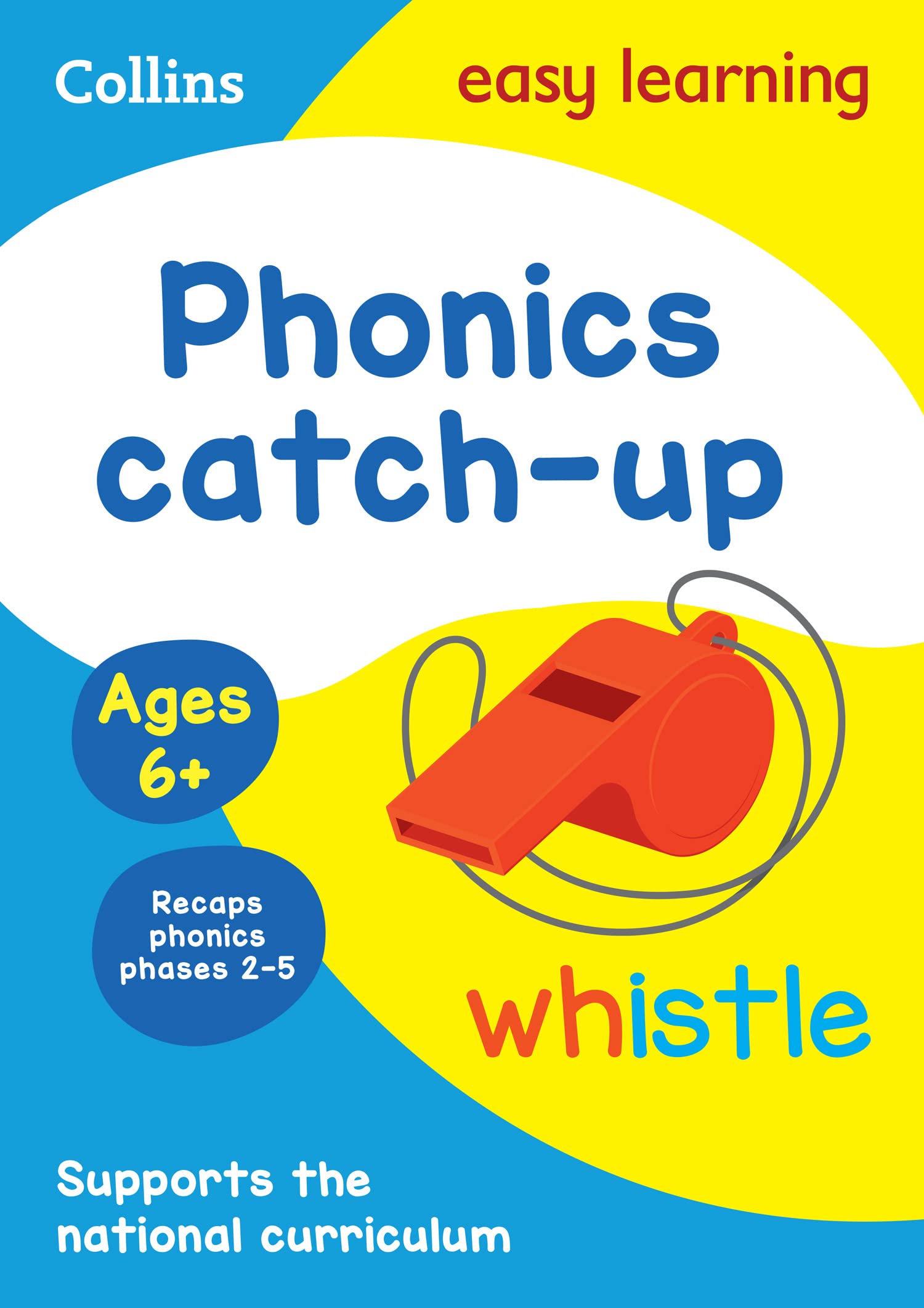 Collins Phonics Catch-up Activity Book Ages 6+ | KS1 English Literacy | Paperback 1