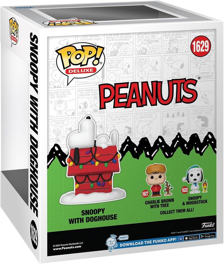 Funko Pop! Deluxe Peanuts TV Specials - Snoopy & Doghouse Vinyl Figure (80012)