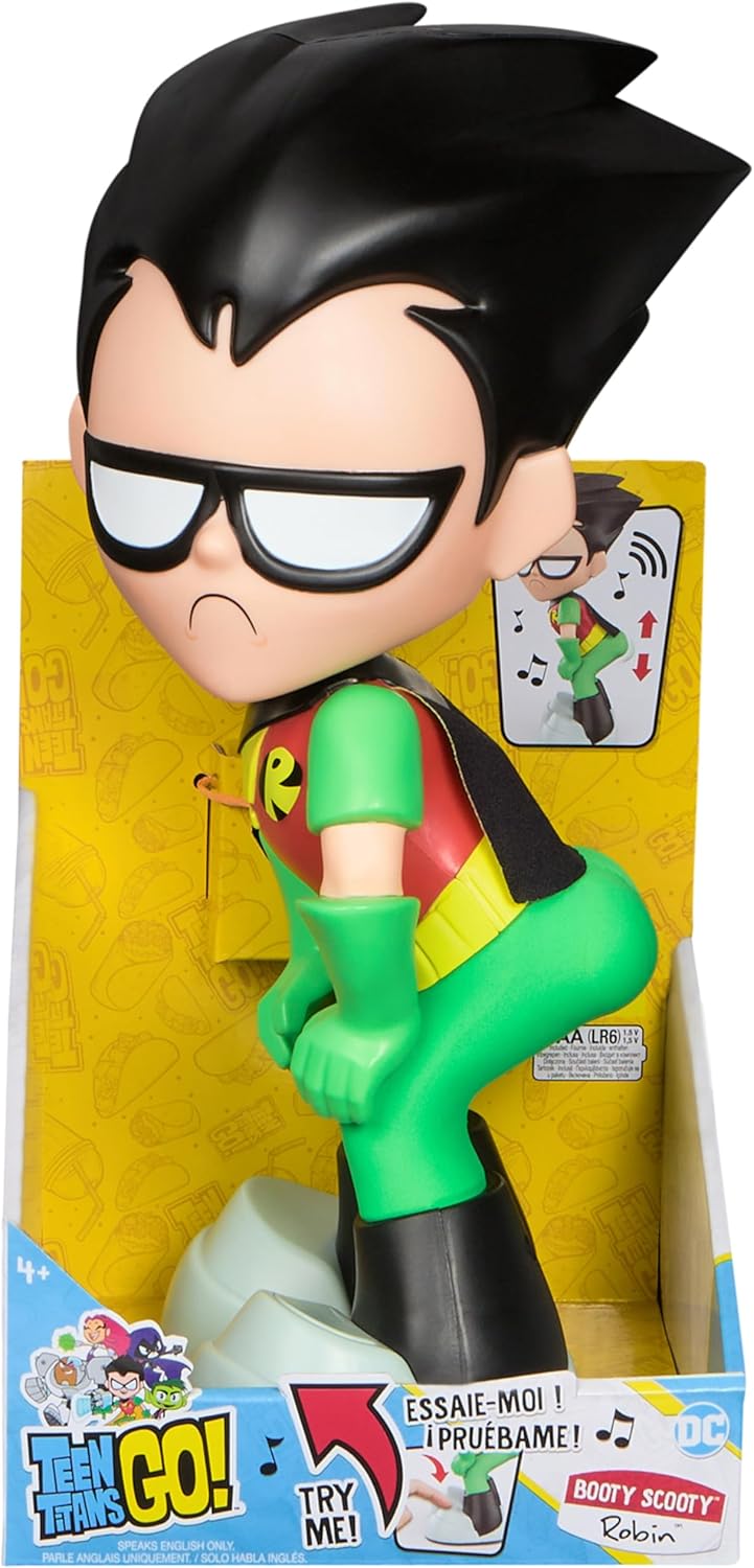 Booty Scooty Robin Action Figure - Dancing & Musical Toy for Kids 4+
