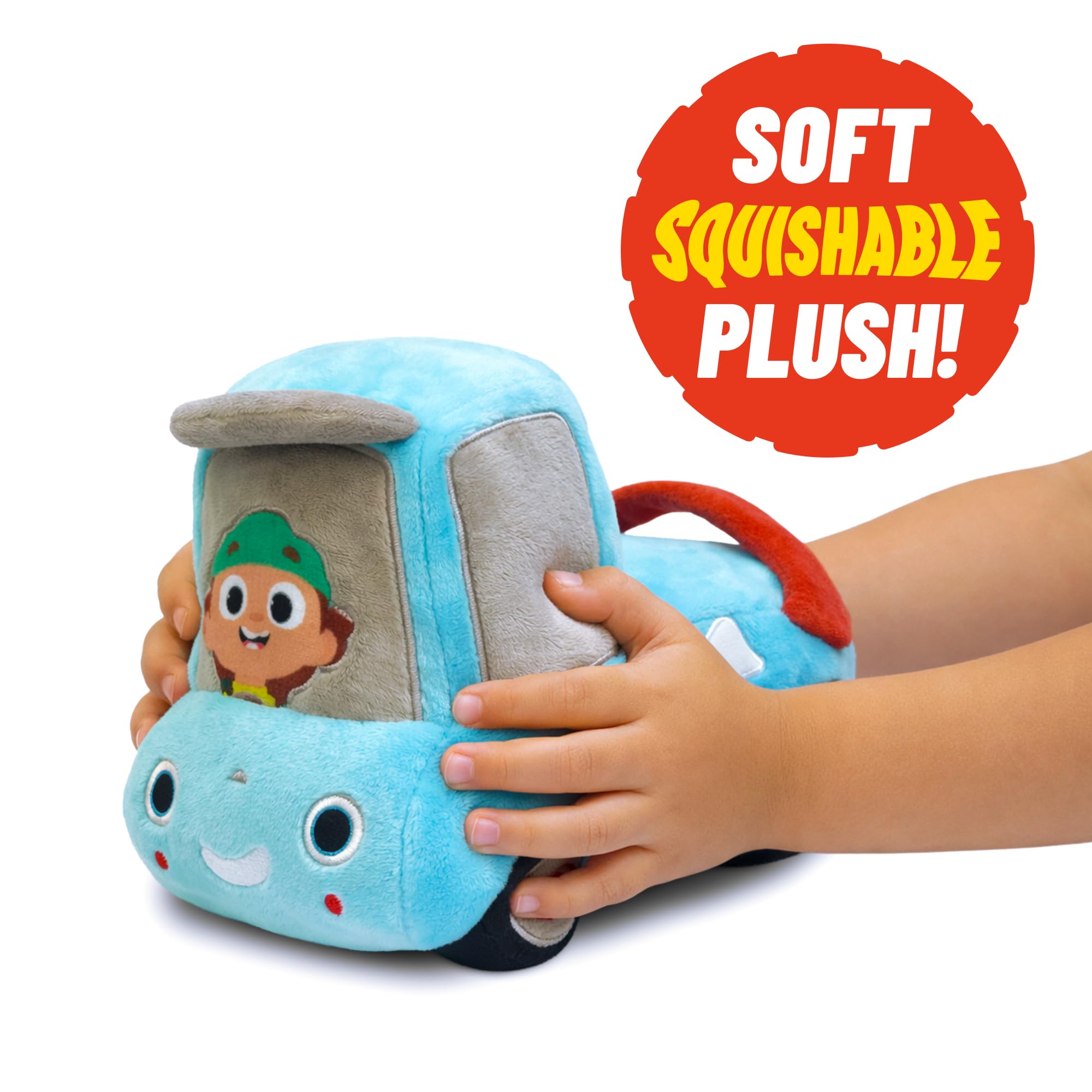 Mojo Swoptops Character Plush - Jumbo Soft Vehicle Toy | 19 Cm | Ages 0+