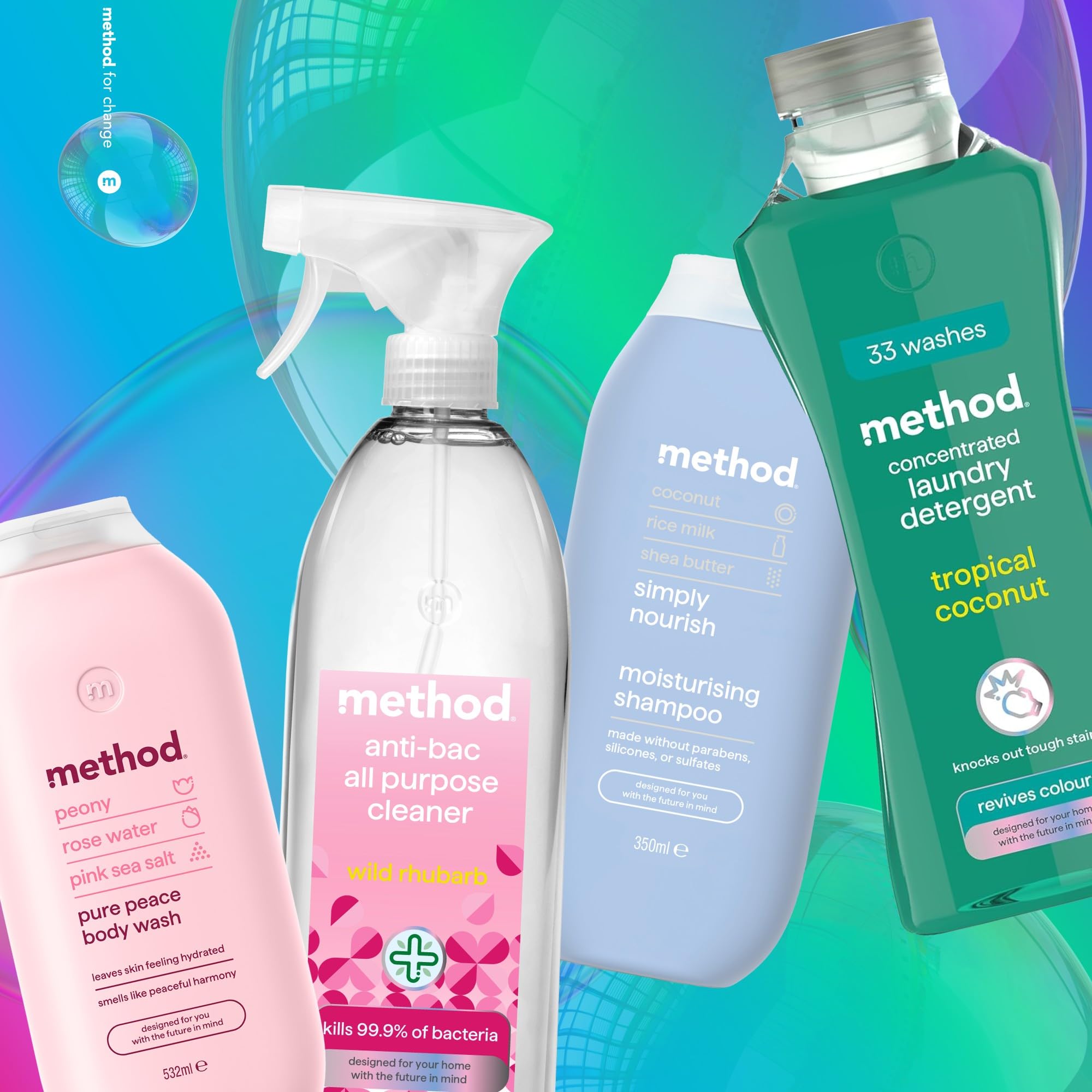 Method Oven Cleaner Spray - Powers Through Grease & Grime | Lemongrass Scent | 828ml 8