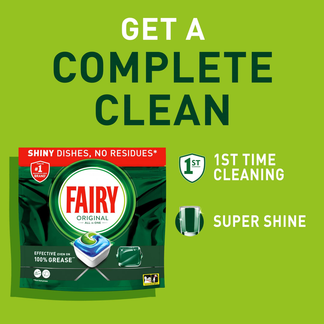 Fairy - Original All in One Auto Dishwashing Tablet, 110CT