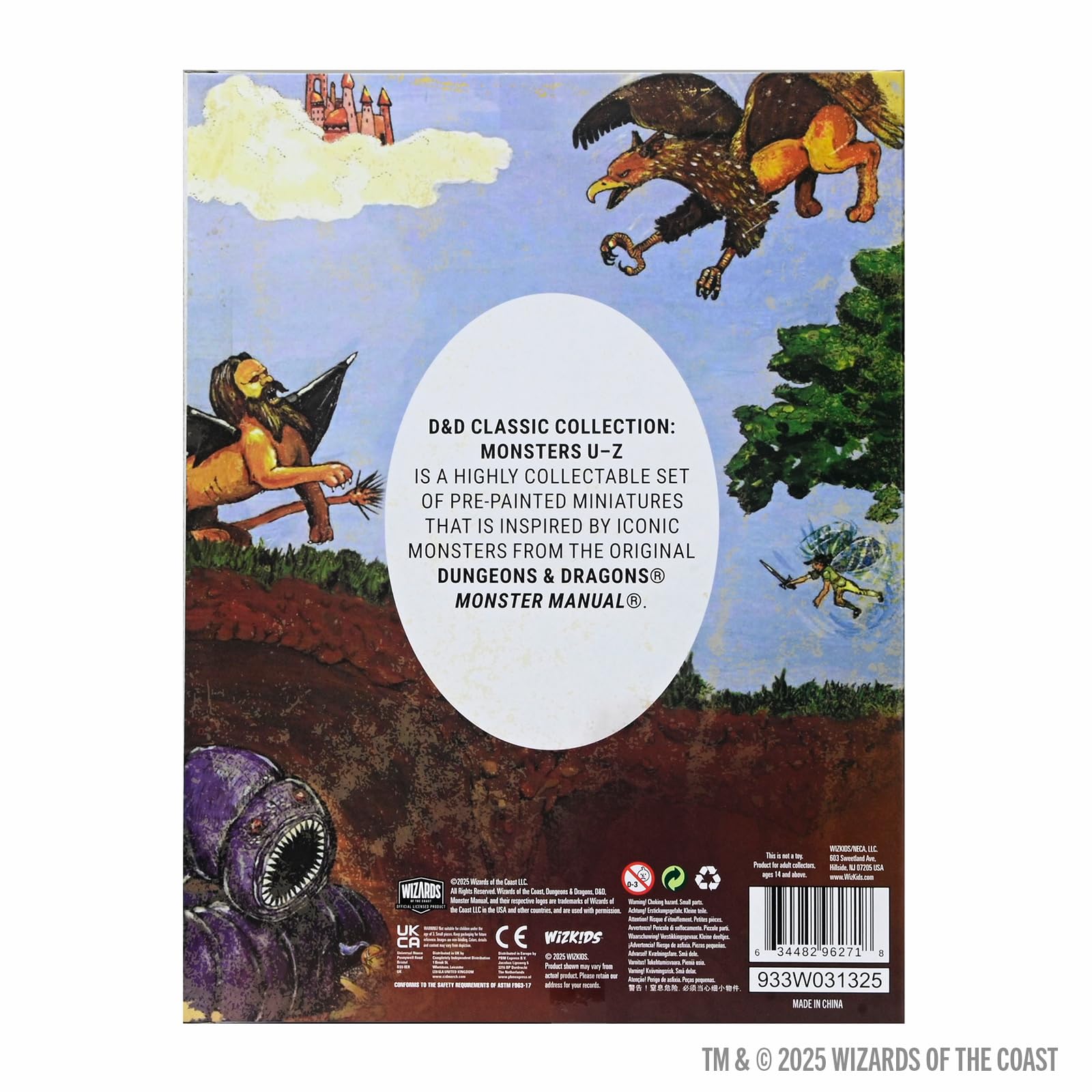 WizKids D&D Classic Collection: Monsters U-Z Tabletop Miniatures | Collectable Set