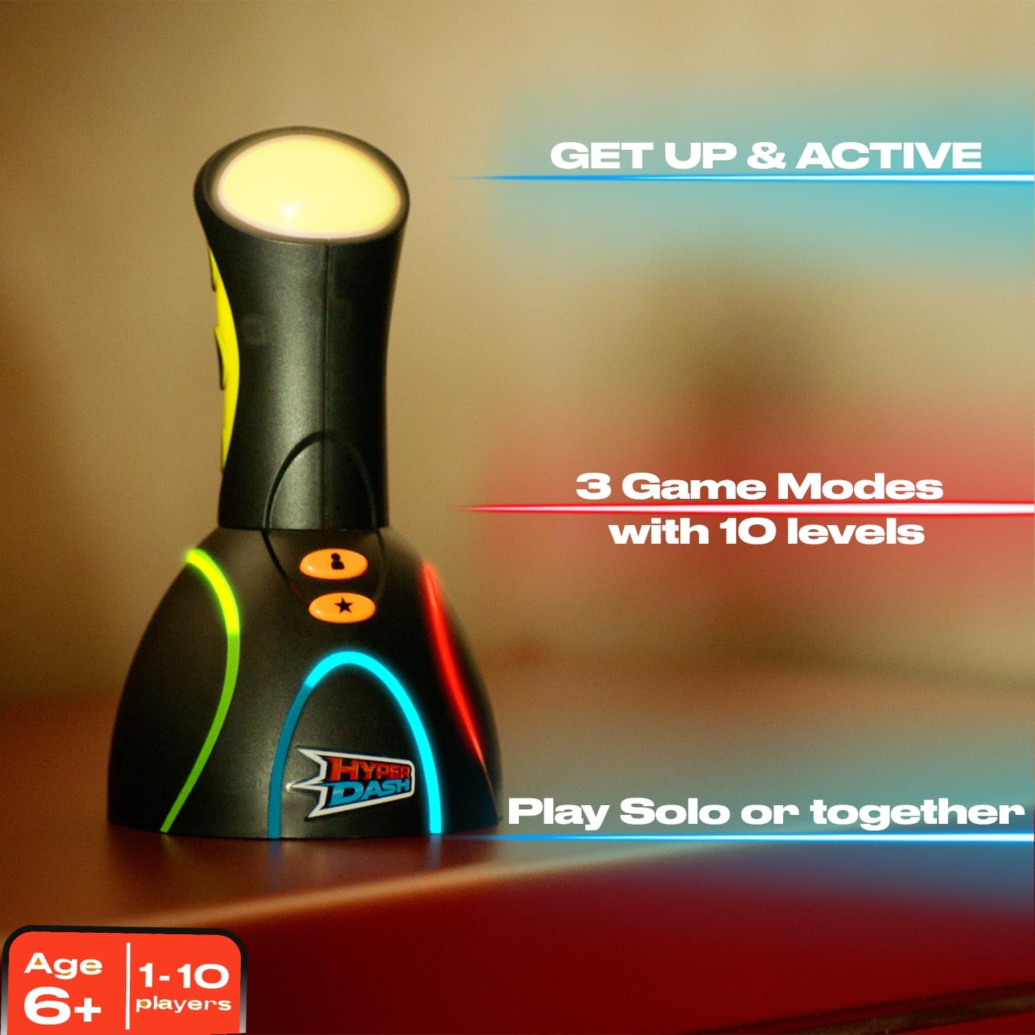 Hyper Dash - Electronic Reaction Race Game for Kids 6+