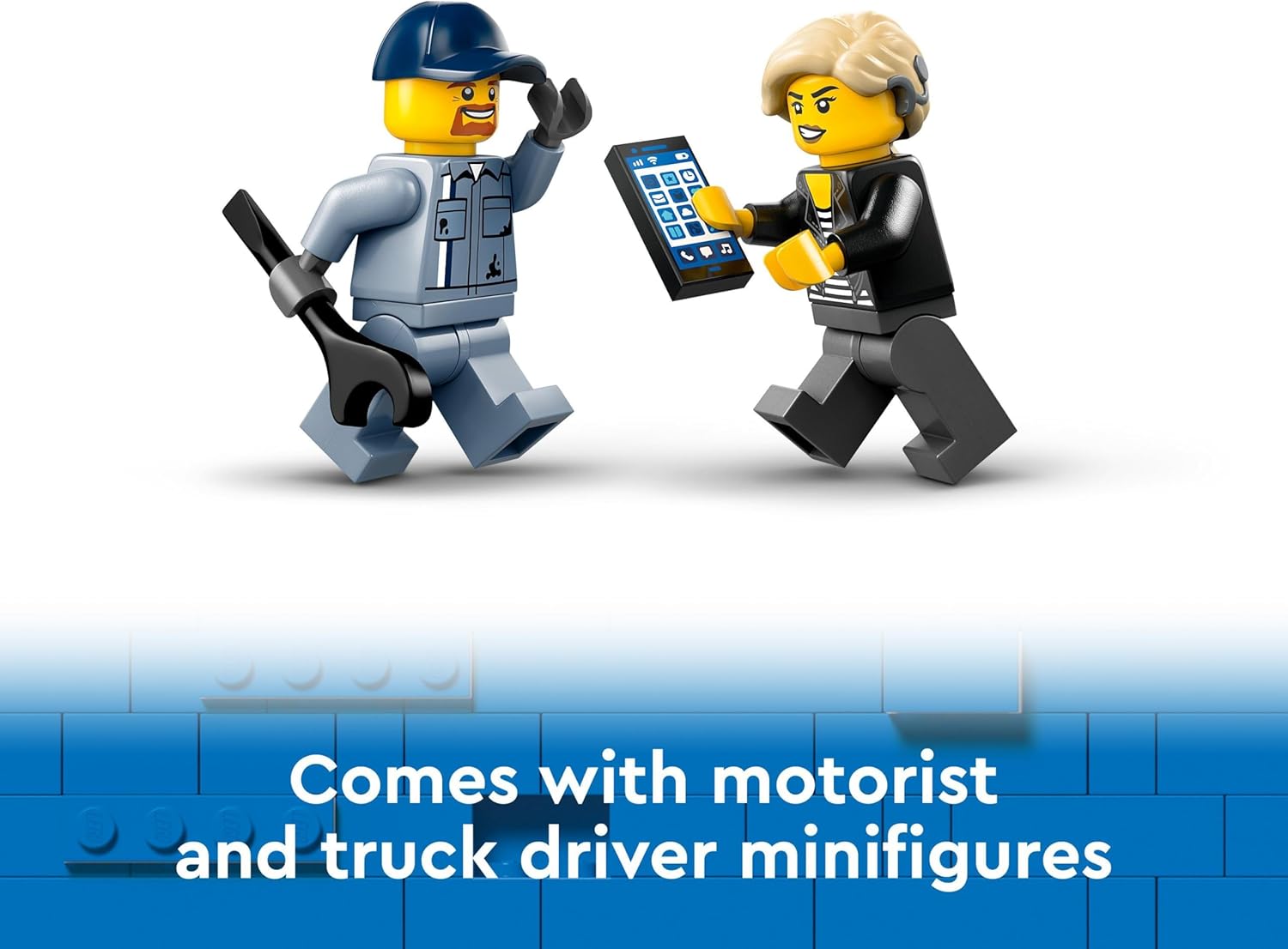 LEGO City Tow Truck and Sports Car Repair Vehicle Toy Set - Building Playset for Ages 4+ 2
