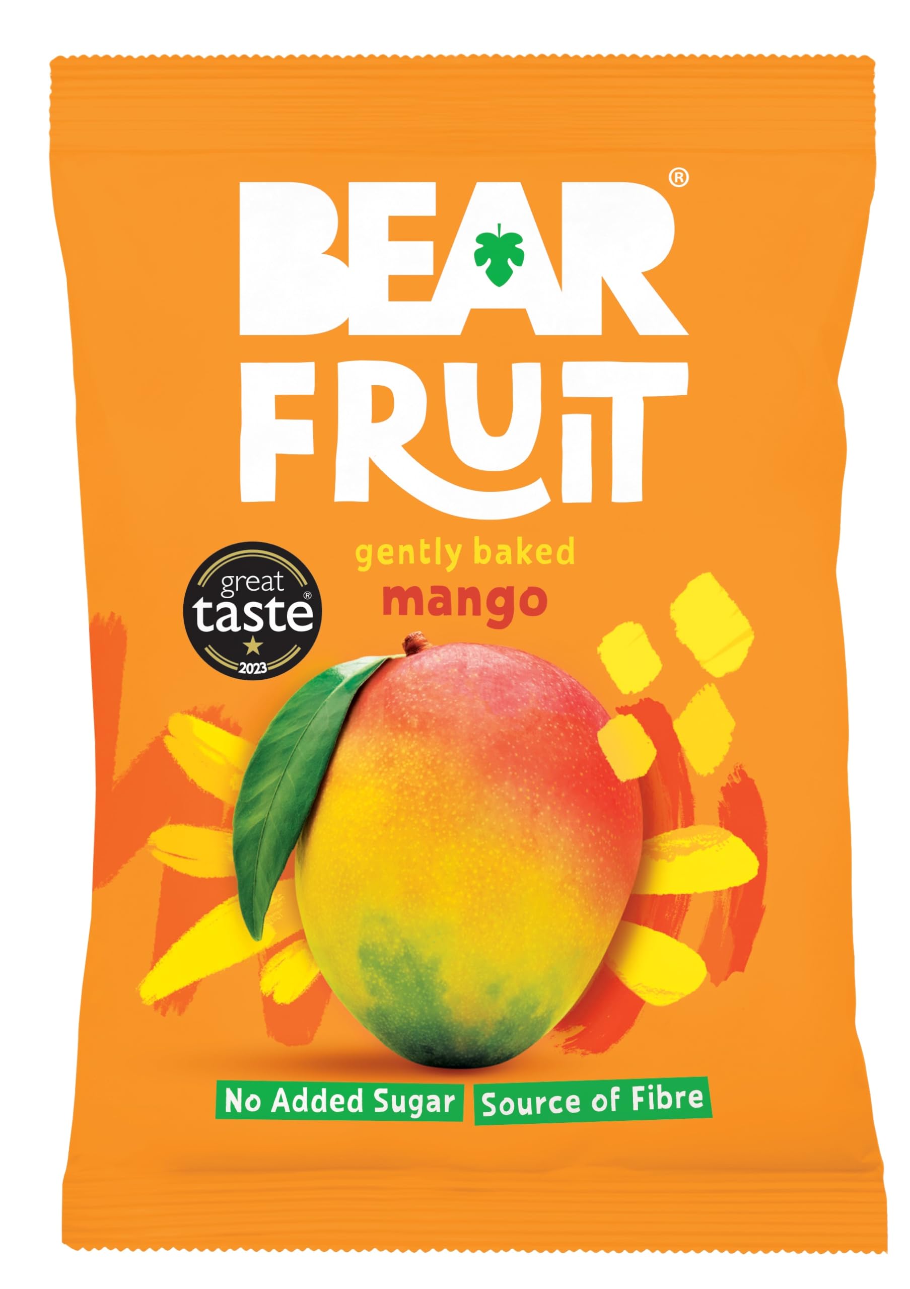 BEAR Fruit Variety Pack - Mango, Pineapple & Strawberry | 14 Packs | 590g Total 2