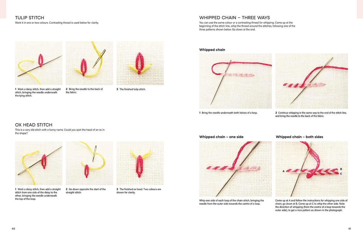 Search Press Modern Crewel Embroidery for Beginners - Step-by-step Techniques & 8 Projects | Paperback 5