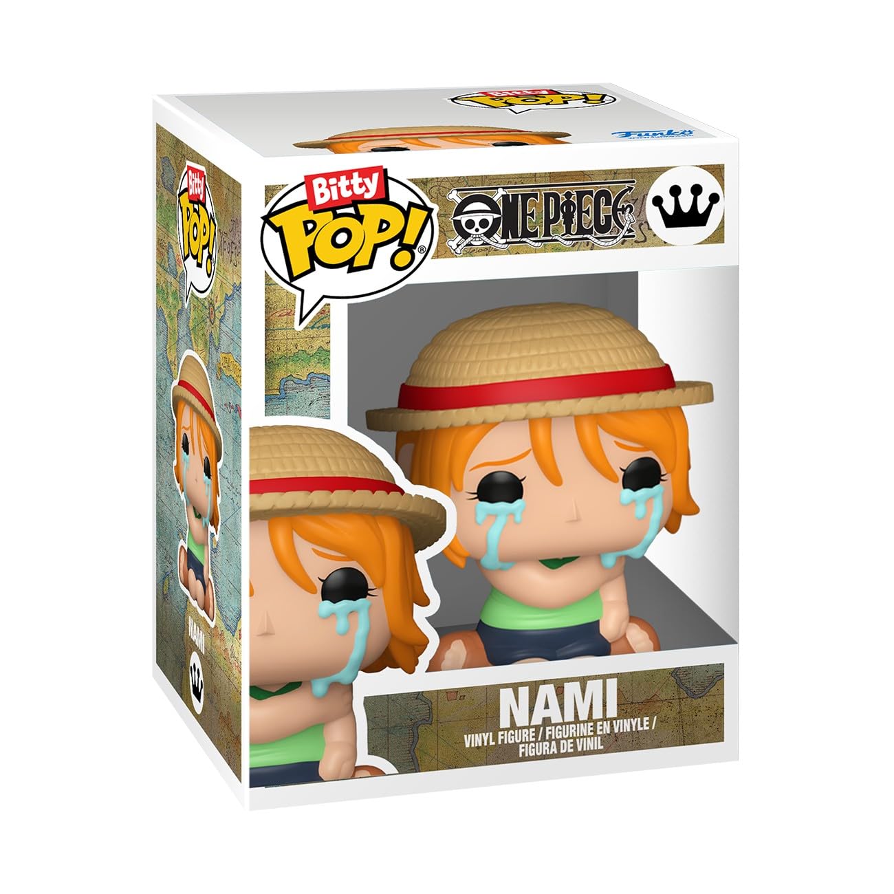 Funko Bitty Pop! One Piece Nami 4-Pack Vinyl Collectible Figures | 0.9-inch | Chase Variant Odds 3