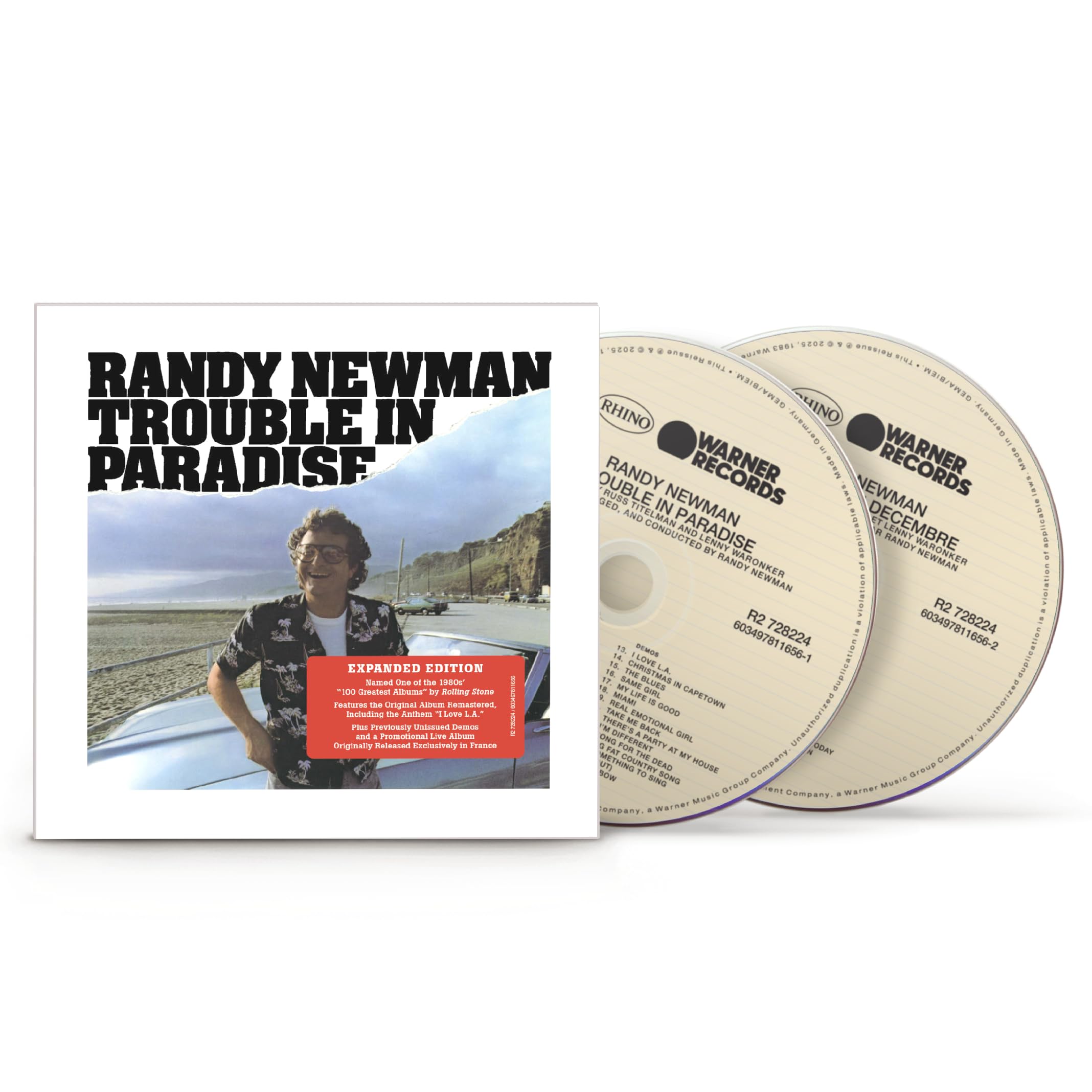 Randy Newman - Trouble In Paradise (Expanded Edition) Audio CD 1