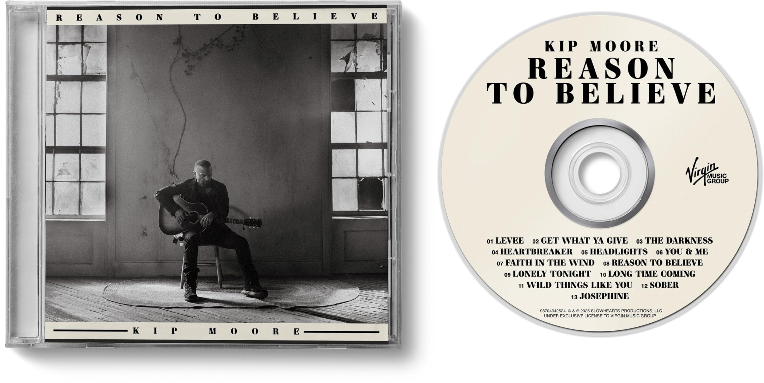 Kip Moore - Reason To Believe [audioCD]