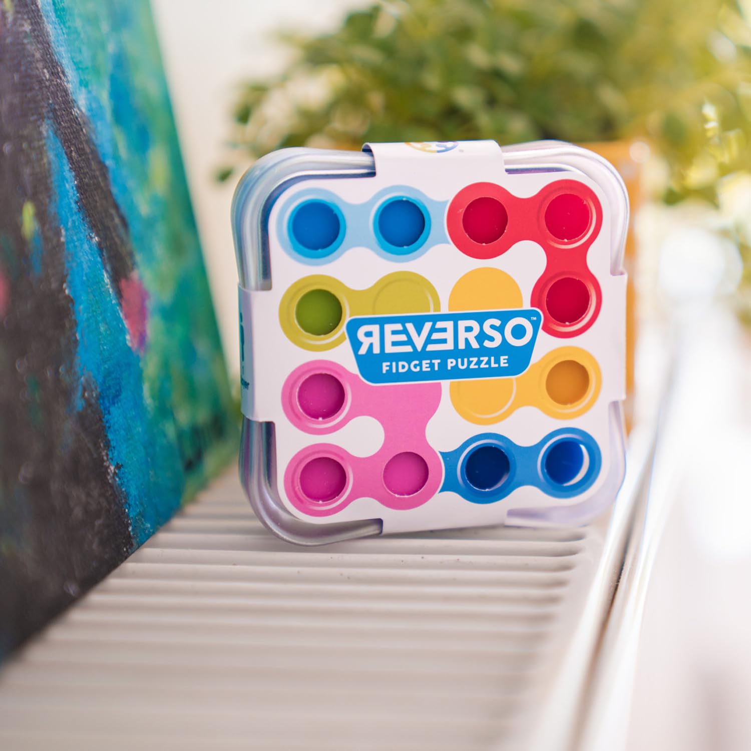 SmartGames Reverso Brain Teaser Puzzle Game | Dual-Sided Challenge | Ages 6+