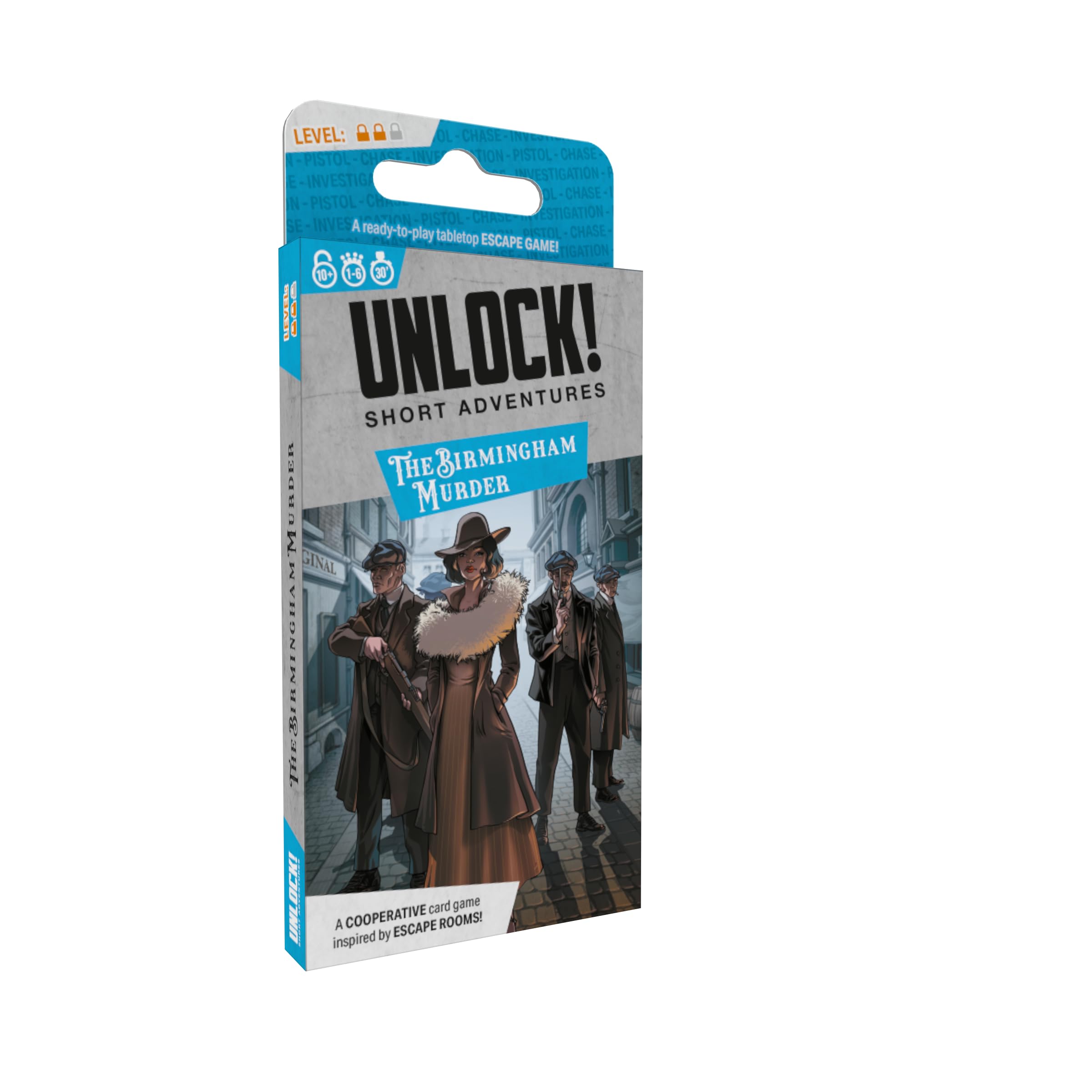 Asmodee Unlock! Short Adventures 9: The Birmingham Murder Dedicated Deck Card Game | Age 10+ 1