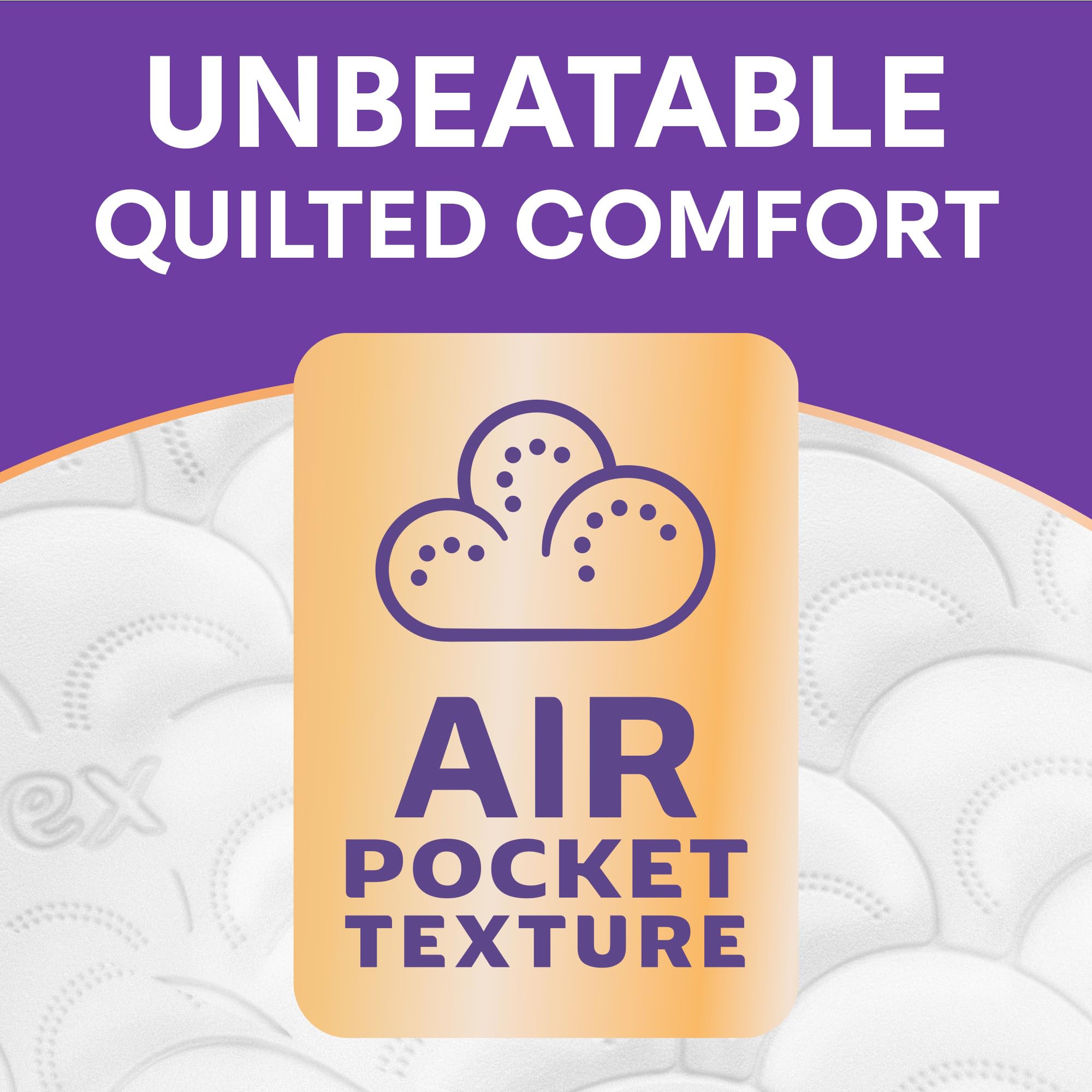 Andrex Ultimate Quilts Toilet Tissue - 9 Mega Rolls, 3-Ply, Unscented 2