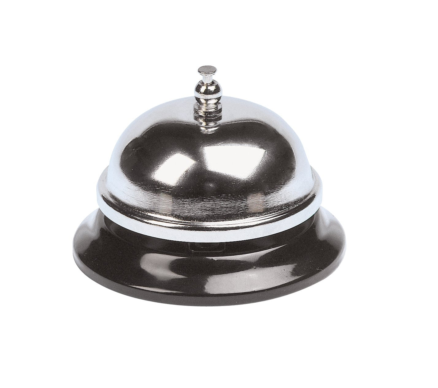 Q-Connect Countertop Reception Bell - Metal Construction | Classic Design | For Hotels & Receptions