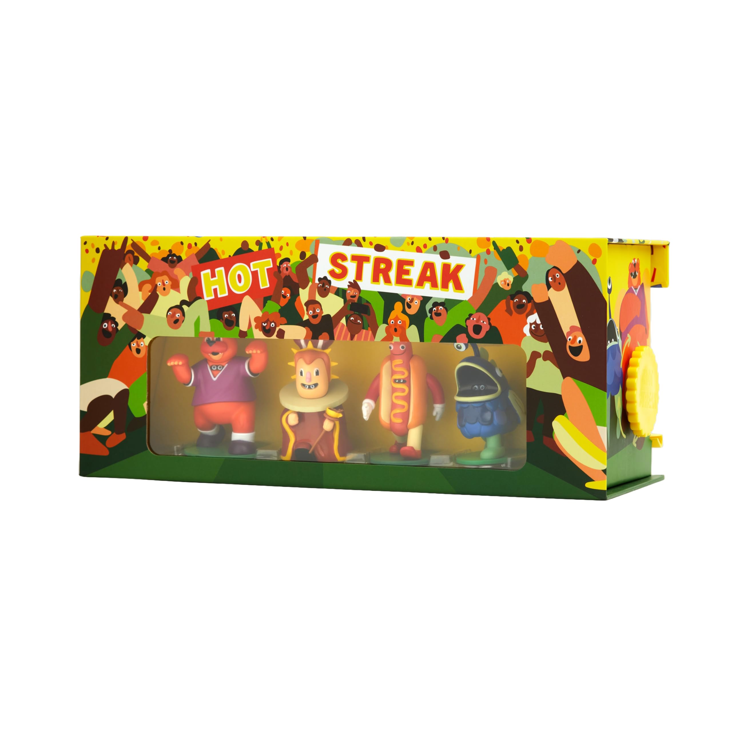 CMYK Hot Streak Party Game - Mascot Racing Board Game for 2-9 Players, Ages 8+ 1