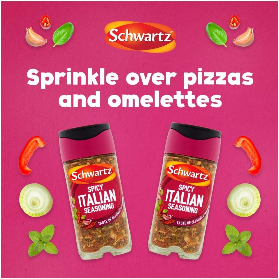 Schwartz - Spicy Italian Seasoning 42g Jar (Pack of 6) 4