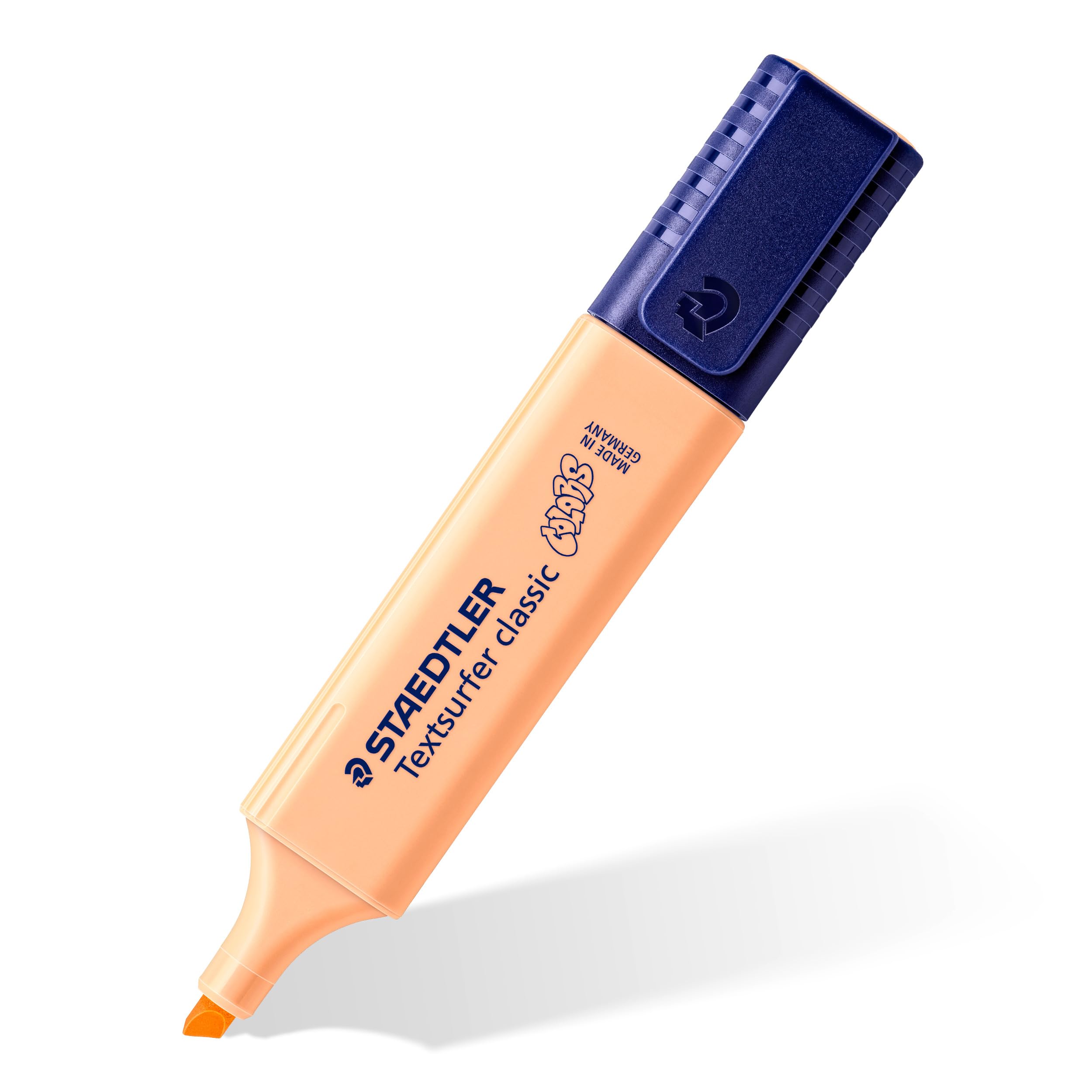 STAEDTLER Textsurfer Classic Highlighters - Assorted Pastel Colours | Chisel Tip | Ink Jet Safe 3