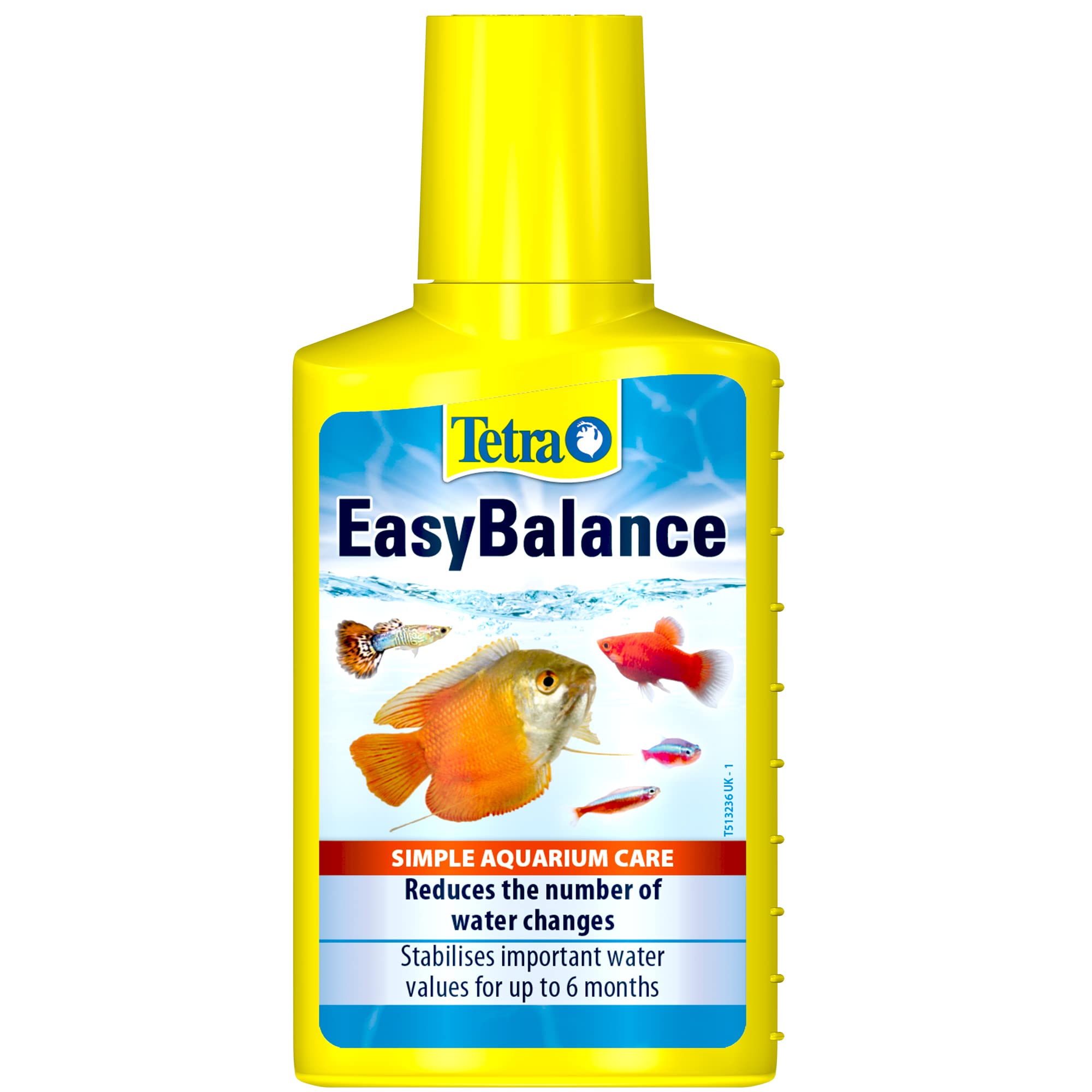 Tetra EasyBalance Liquid Water Treatment - Stabilizes pH/KH | Reduces Phosphate/Nitrate | 100ml 1