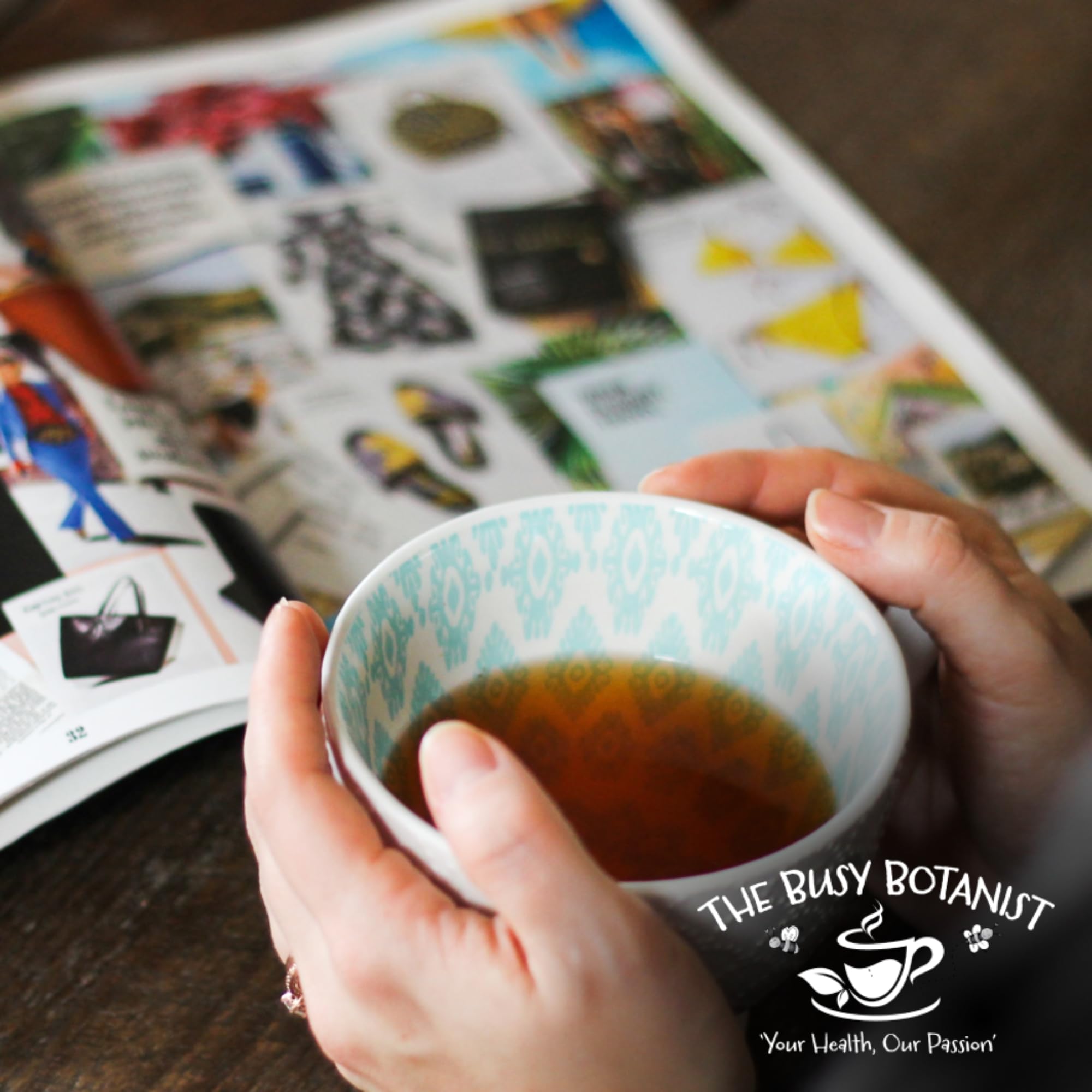 Stressed Out Herbal Tea with Valerian Root, Chamomile & Ashwagandha - 30 Caffeine Free Biodegradable Tea Bags 5