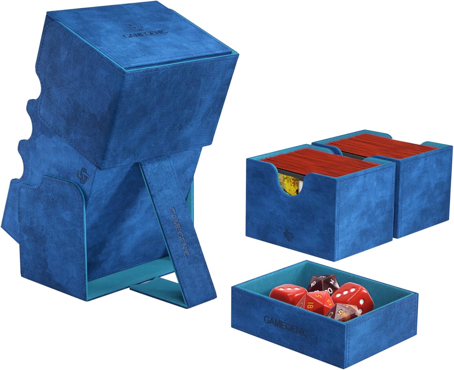 Gamegenic Stronghold 200+:XL Convertible Deck Box for Card Games 5