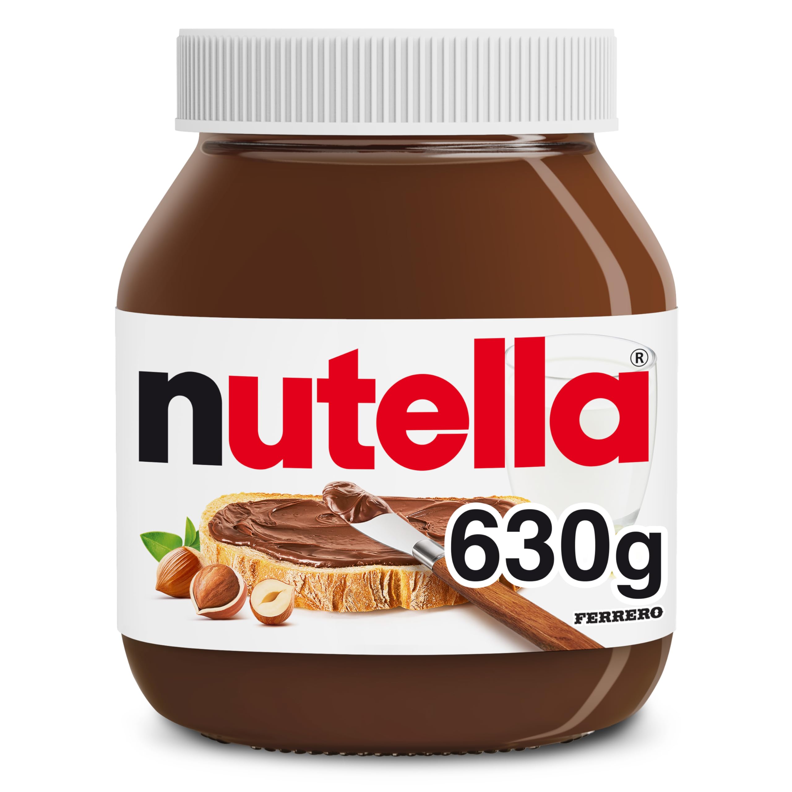 Nutella Hazelnut Spread with Cocoa - Creamy Taste | 630g Jar