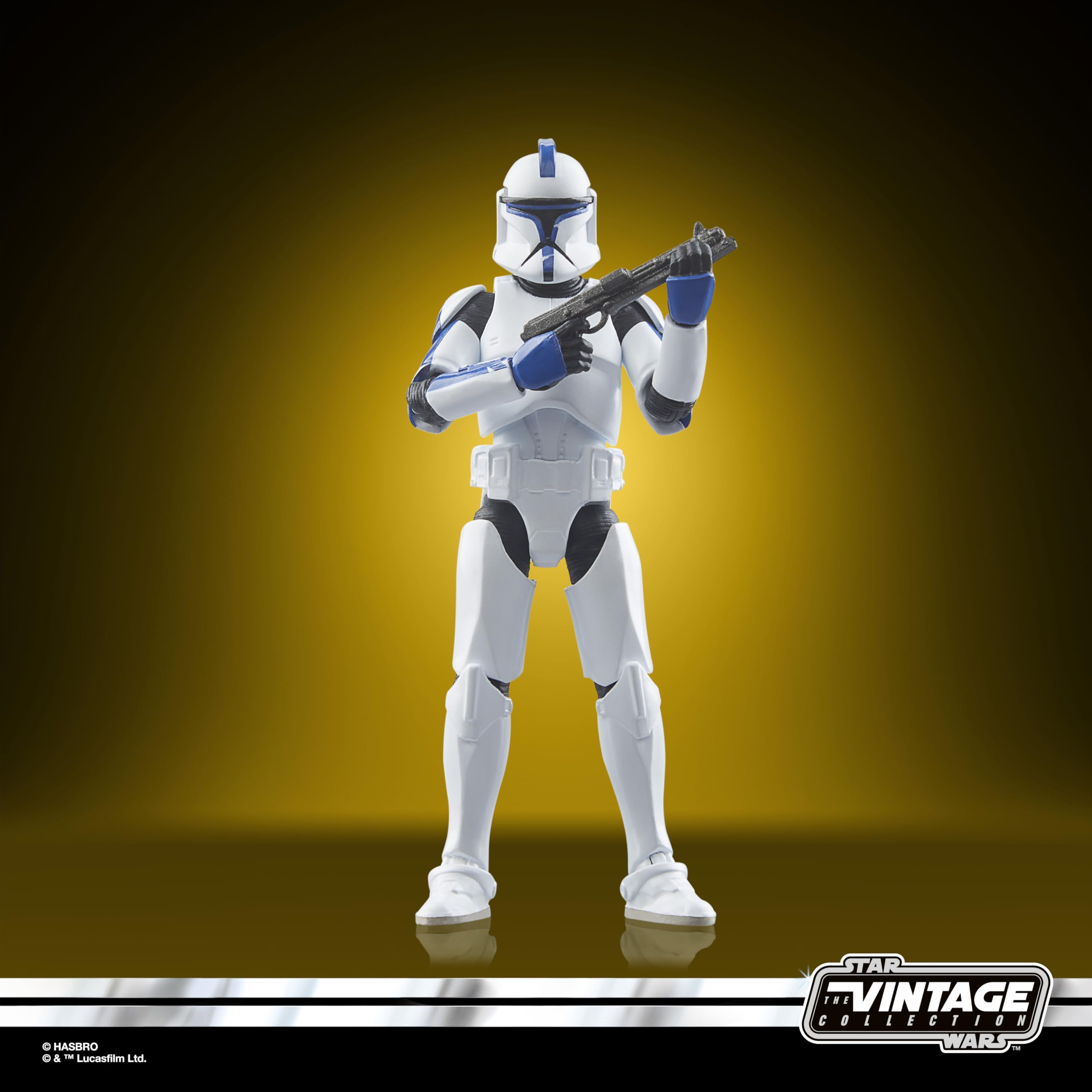 Star Wars The Vintage Collection Clone Trooper Lieutenant (Teth) 3.75-inch Action Figure - Ages 4+ 3
