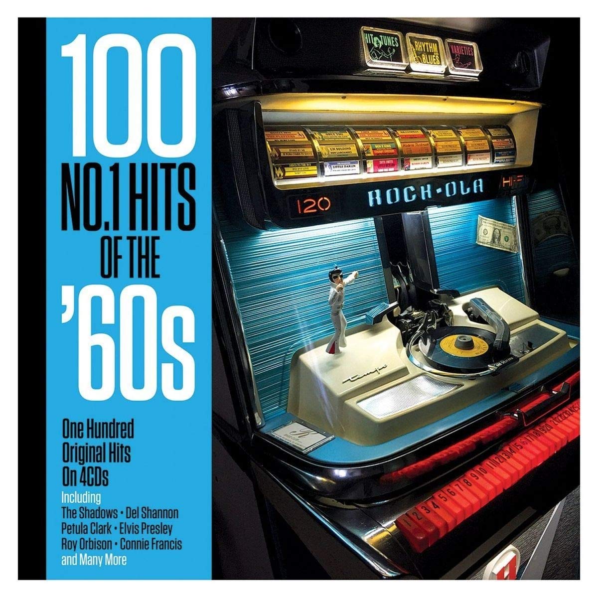 Various Artists - 100 No.1 Hits Of The '60s [4CD Box Set]