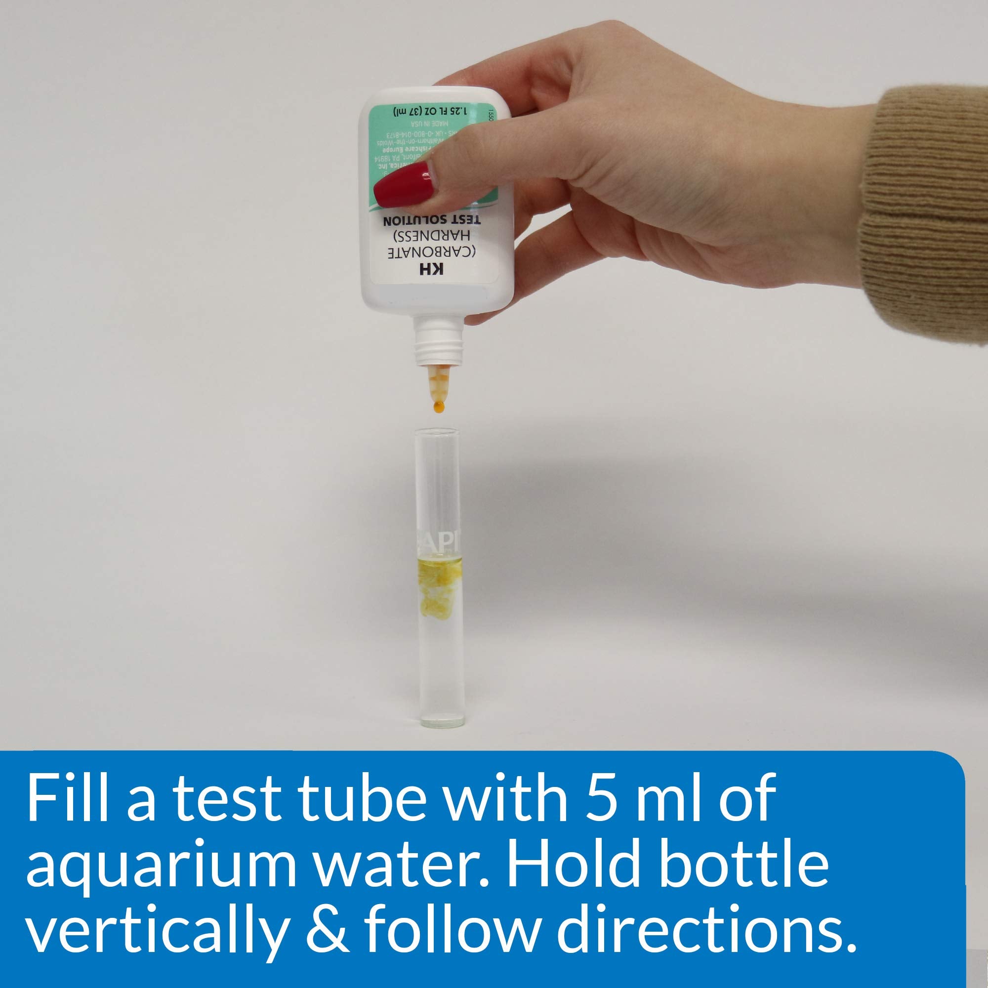 API GH & KH Test Kit for Freshwater Aquariums | Measures Water Hardness 3