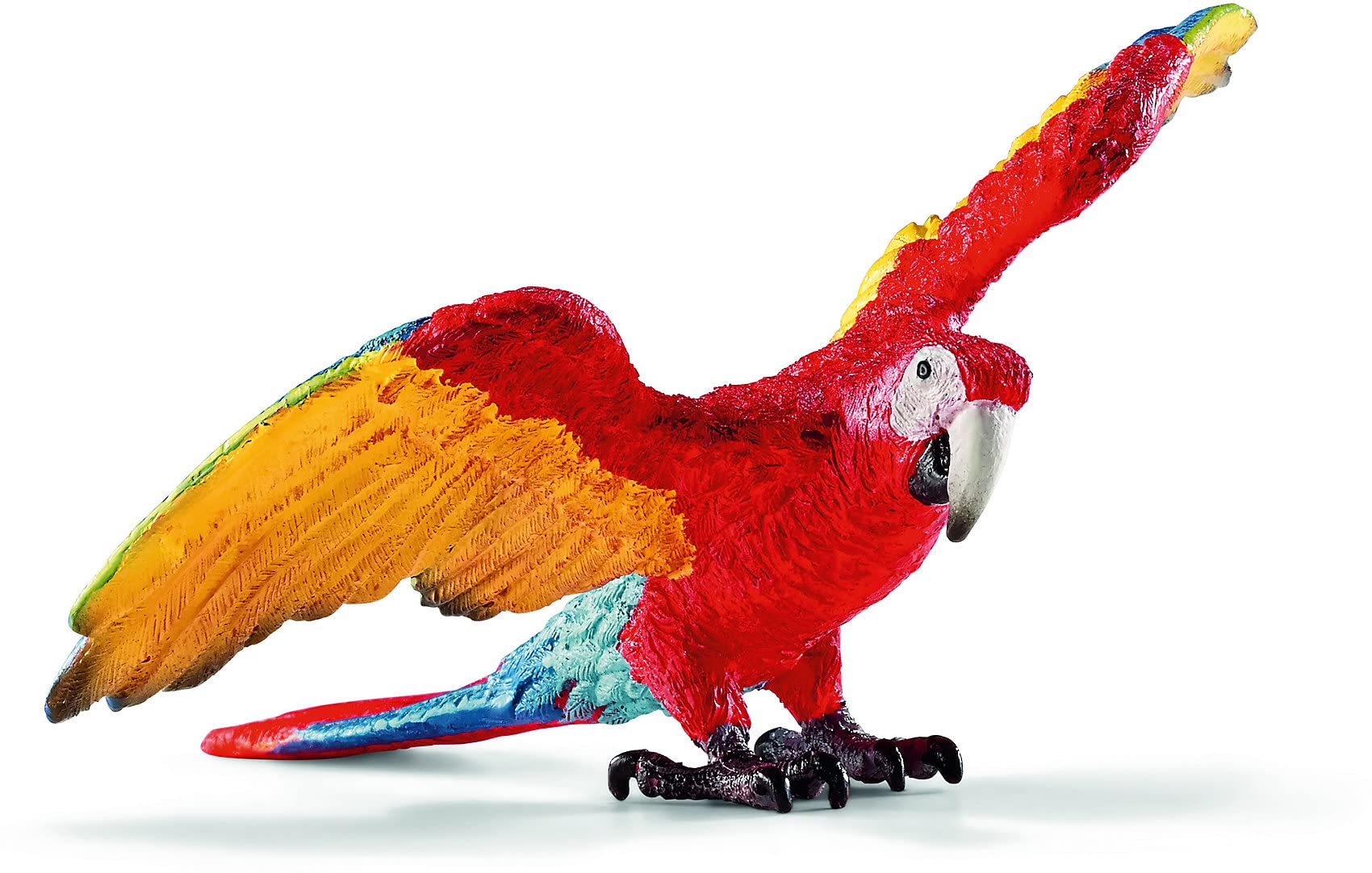 SCHLEICH Macaw Wildlife Figurine - Hand-Painted Educational Toy for Kids 1
