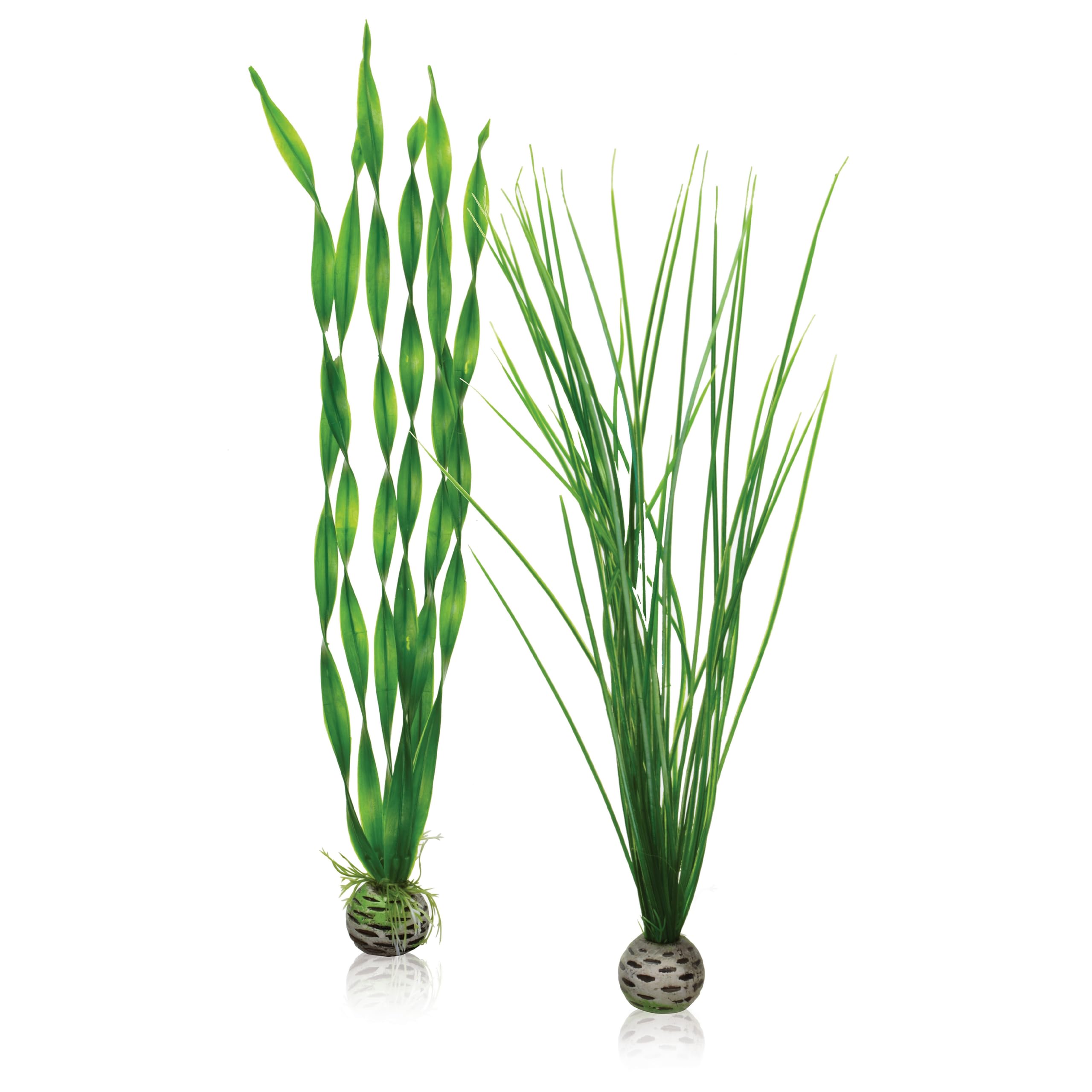 biOrb Easy Plant - Tall Artificial Aquarium Plants, Pack of 2, Green