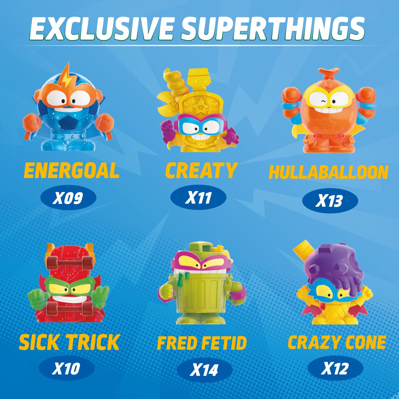 SUPERTHINGS RIVALS OF KABOOM Kid Kazoom Action Figure - Articulated, Firing Mechanism | 8.5 cm 7