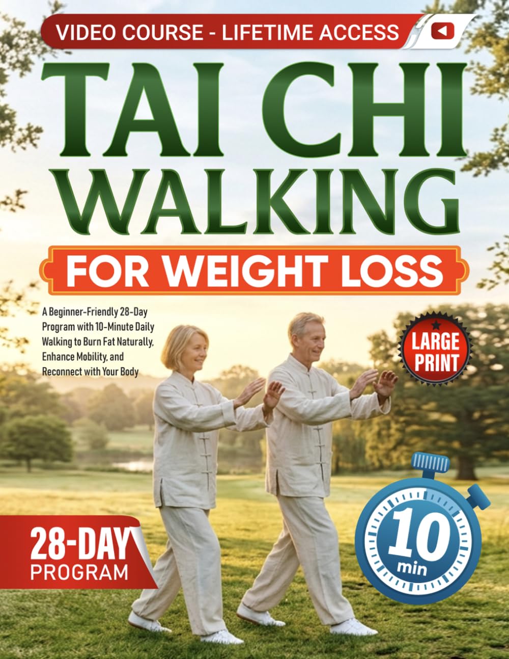 Tirezahe Betukote - Tai Chi Walking for Weight Loss: A Beginner-Friendly 28-Day Program | Paperback