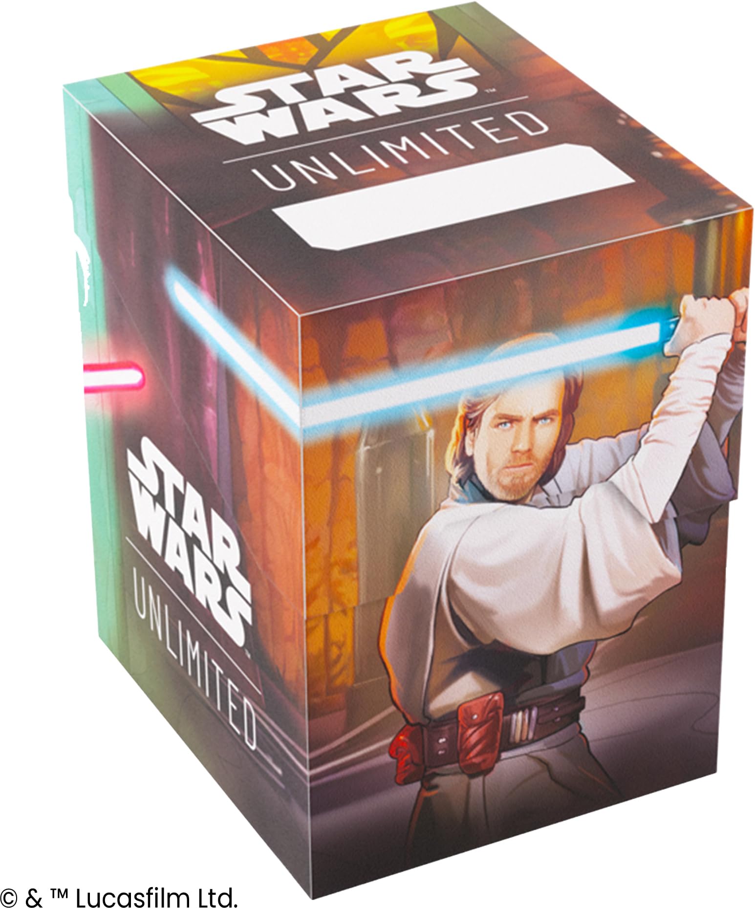 Gamegenic Star Wars Unlimited Set 3 Soft Crate - Obi-Wan Kenobi/Darth Maul | Holds Double-Sleeved Deck 2
