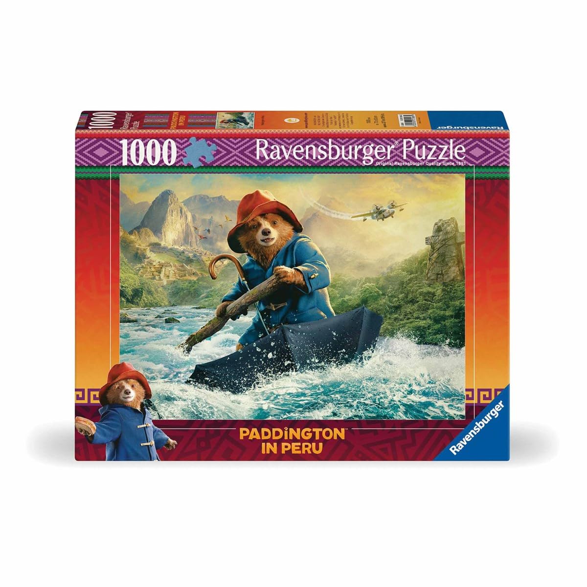 Ravensburger Paddington Bear 1000 Piece Jigsaw Puzzle - Premium Puzzle for Adults & Kids 12+