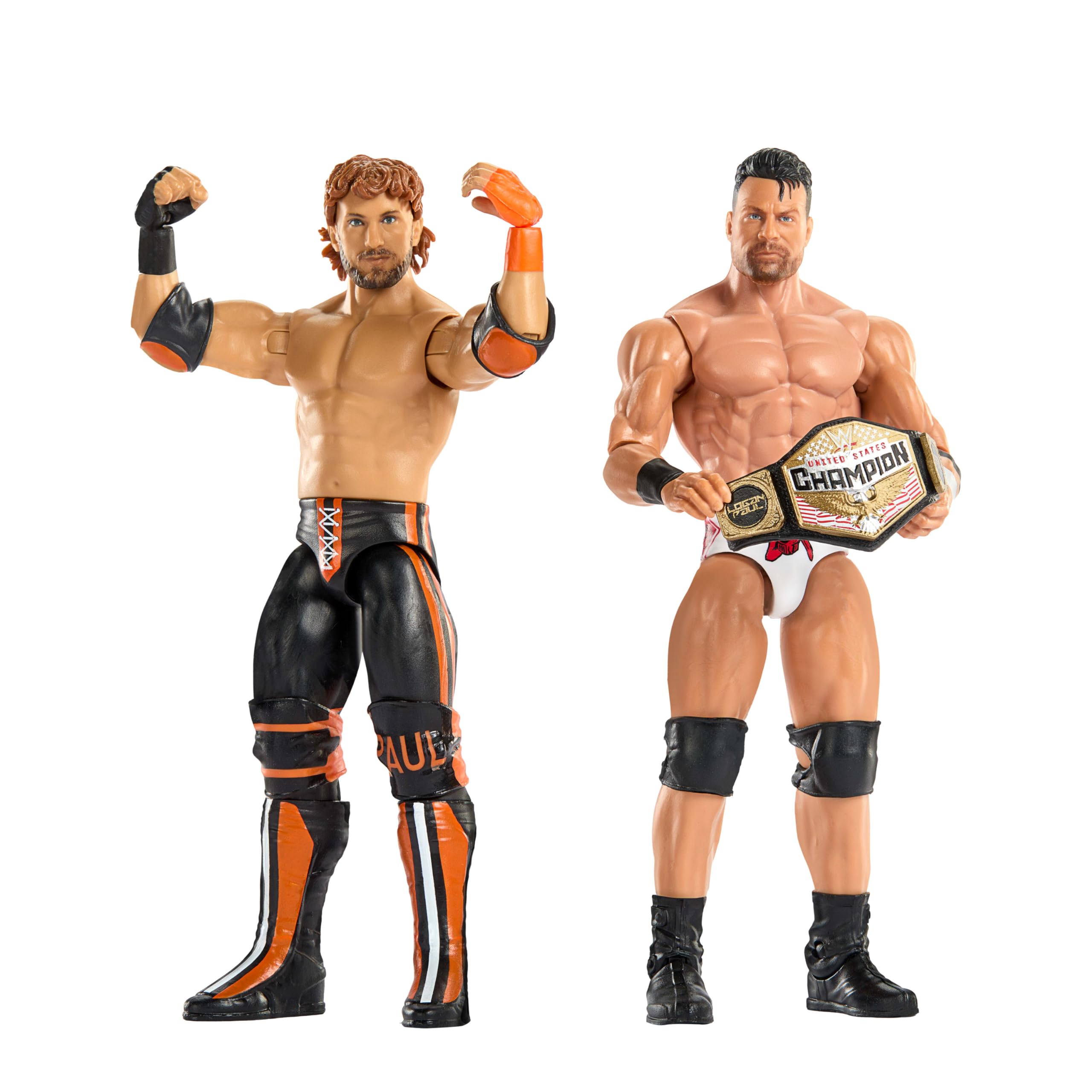 Mattel WWE Main Event Showdown 2-Pack Action Figures - LA Knight vs Logan Paul | 6-Inch Figures | Ages 6+ 3