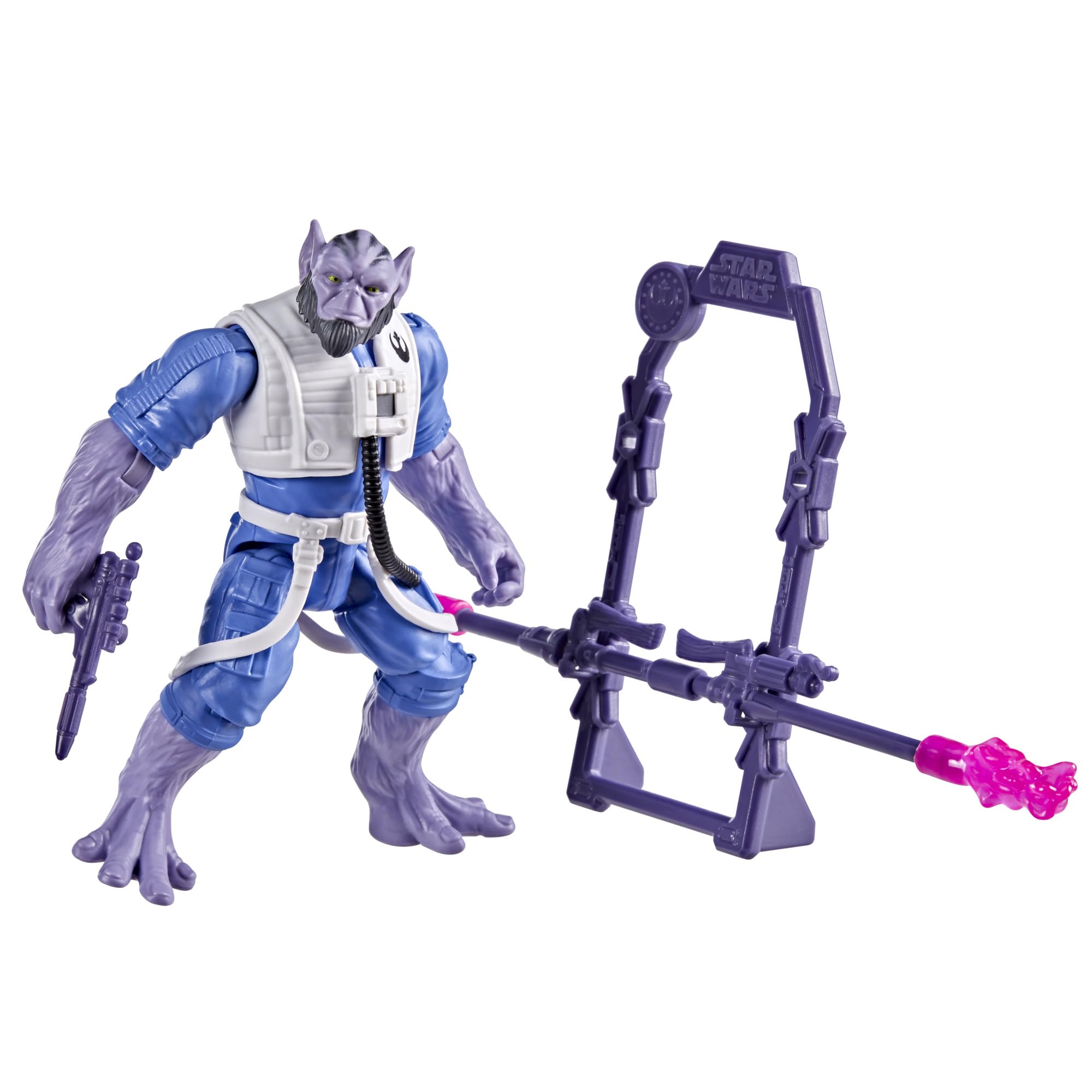Star Wars Zeb Orrelios Action Figure - 11-cm Scale, Poseable, 4 Accessories | G2867 6