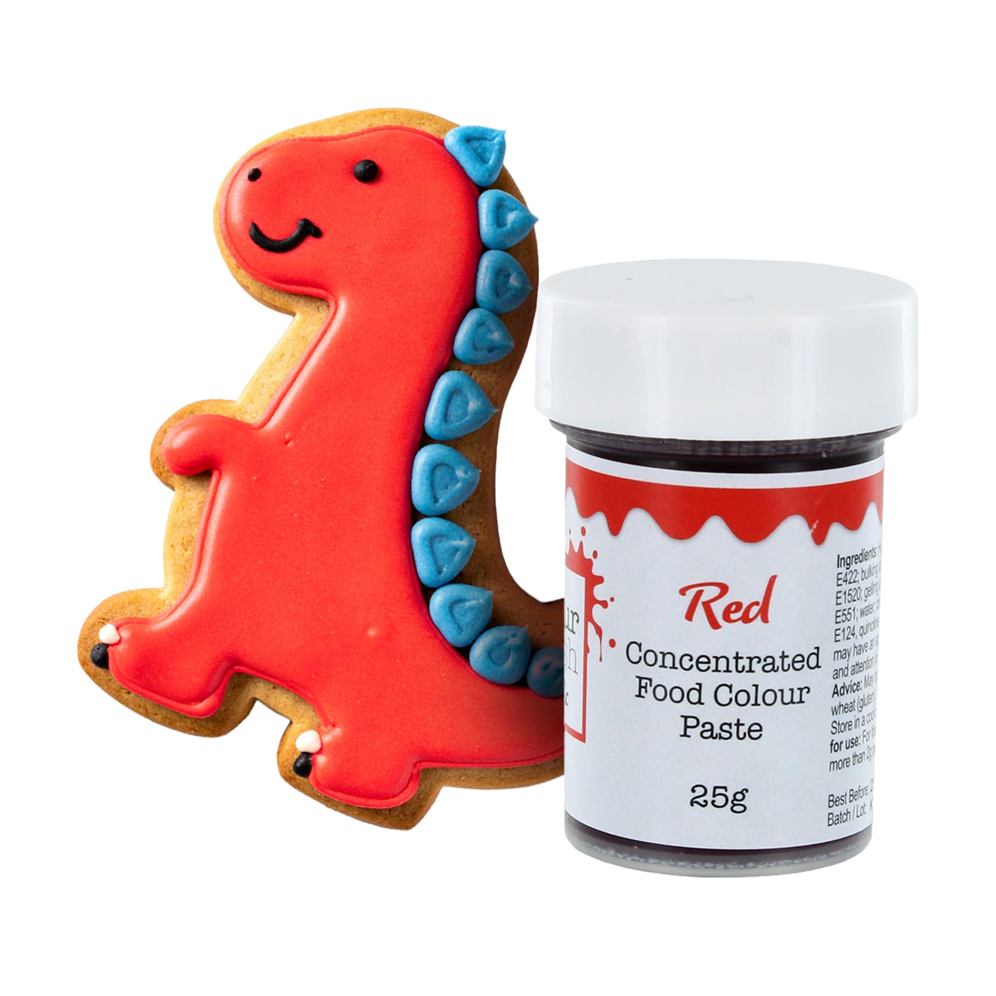 Colour Splash Concentrated Food Colouring Paste - Red | 25g Edible Paste for Baking & Decorating