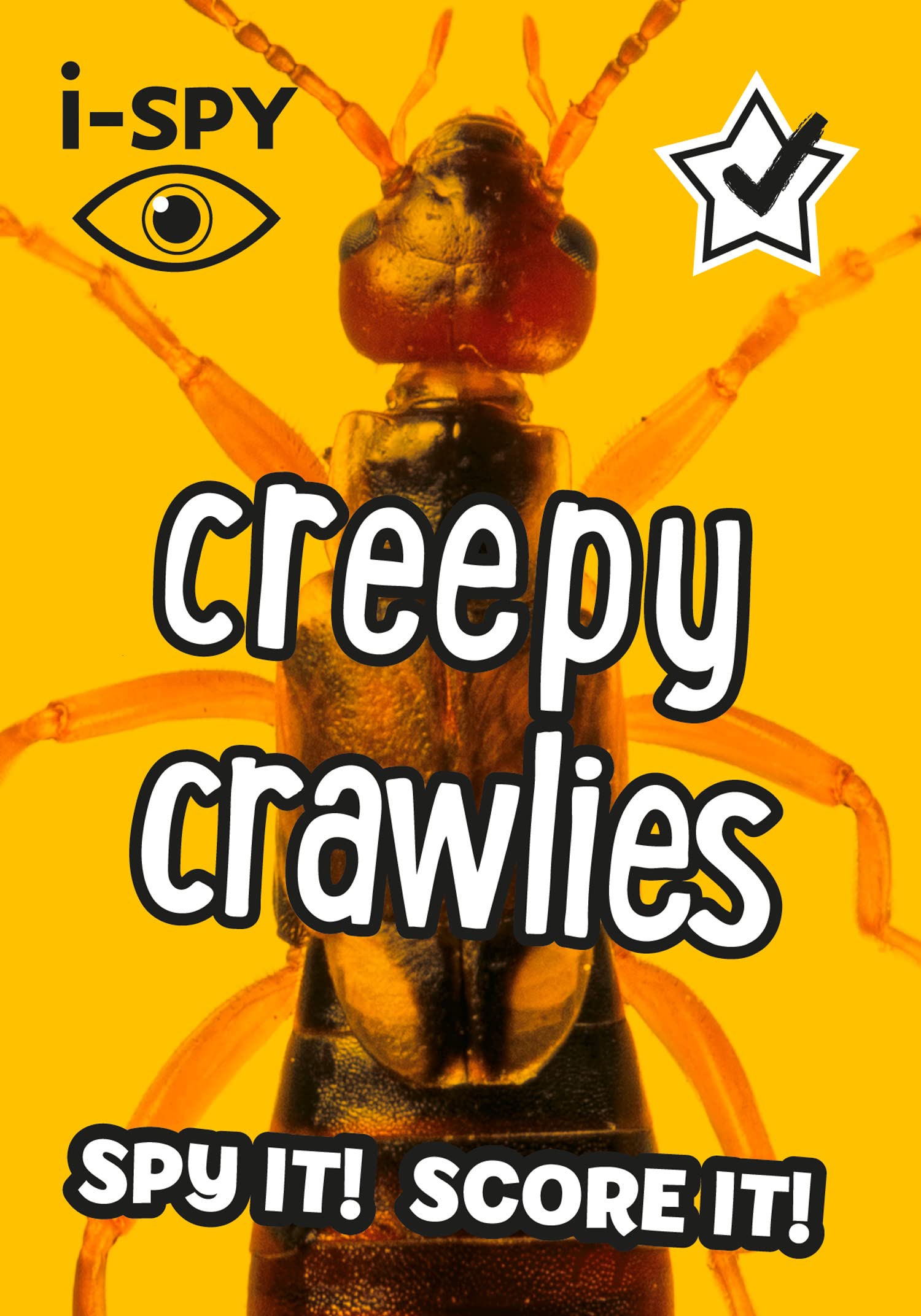Collins i-SPY Creepy Crawlies Pocket Book | Facts, Photos & Spotting Guide | Ages 4-7