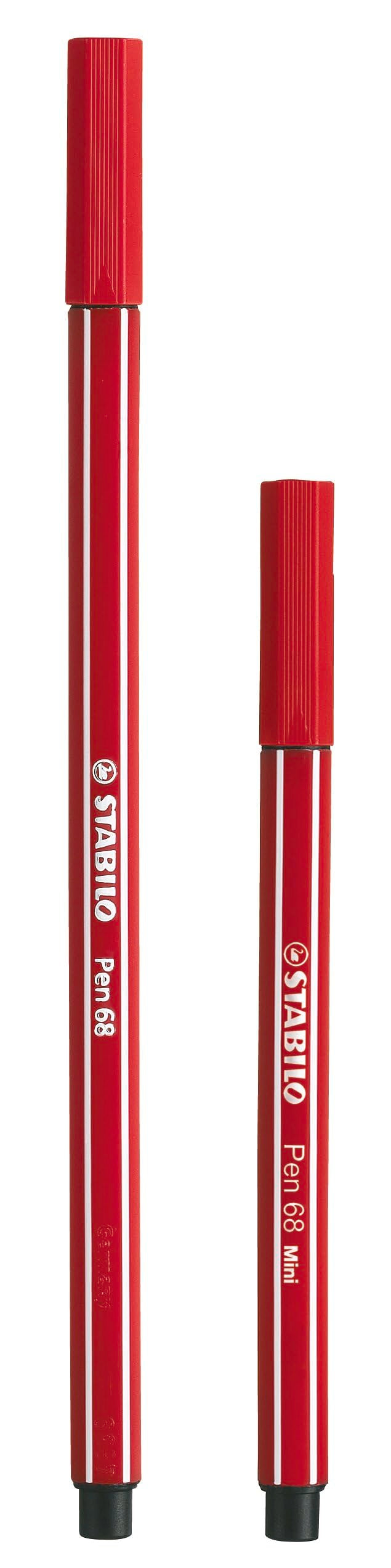 STABILO Pen 68 Mini Animal Vibes - Pack of 8 Colouring Pens | 1mm Tip | Ages 6-14 4