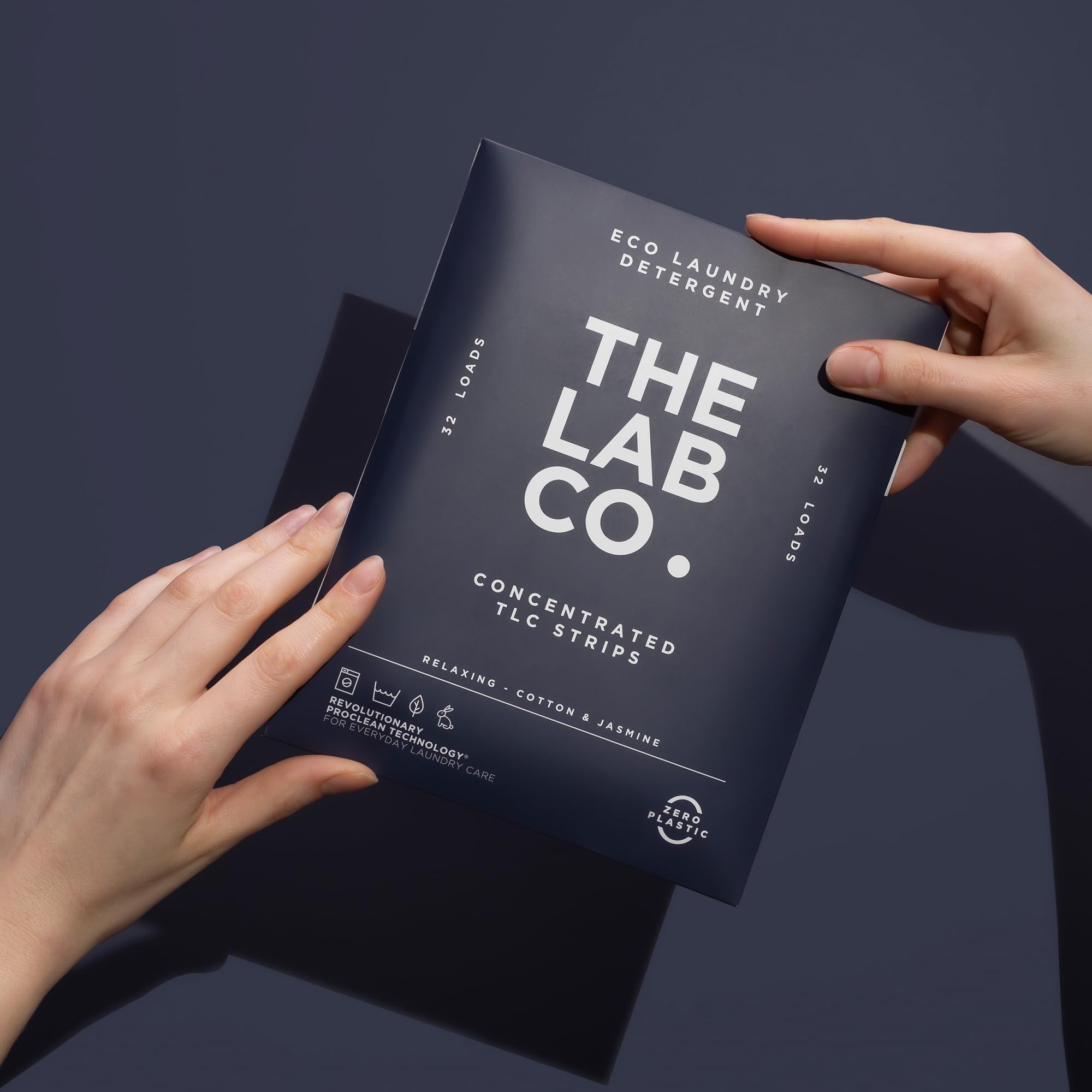 The Lab Co. - Laundry Detergent Strips (32 Loads, Cotton Lavender Jasmine) 8